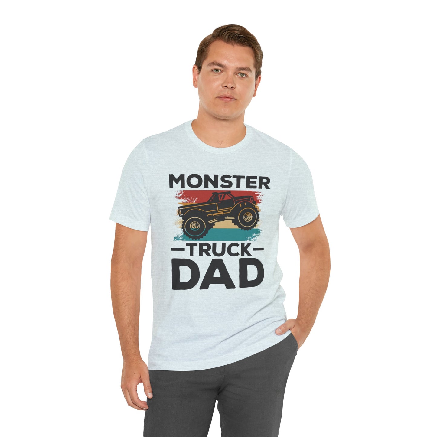 Monster Truck Dad - Unisex Jersey Short Sleeve Tee