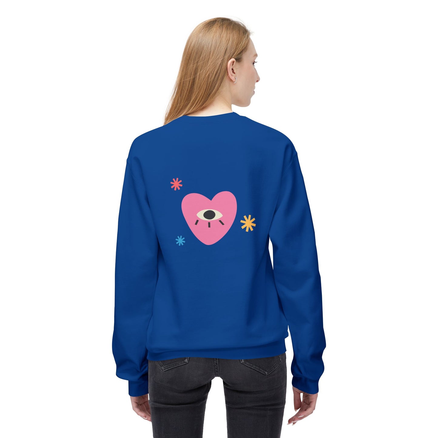 Love - Unisex Midweight Softstyle Fleece Crewneck Sweatshirt - 11624