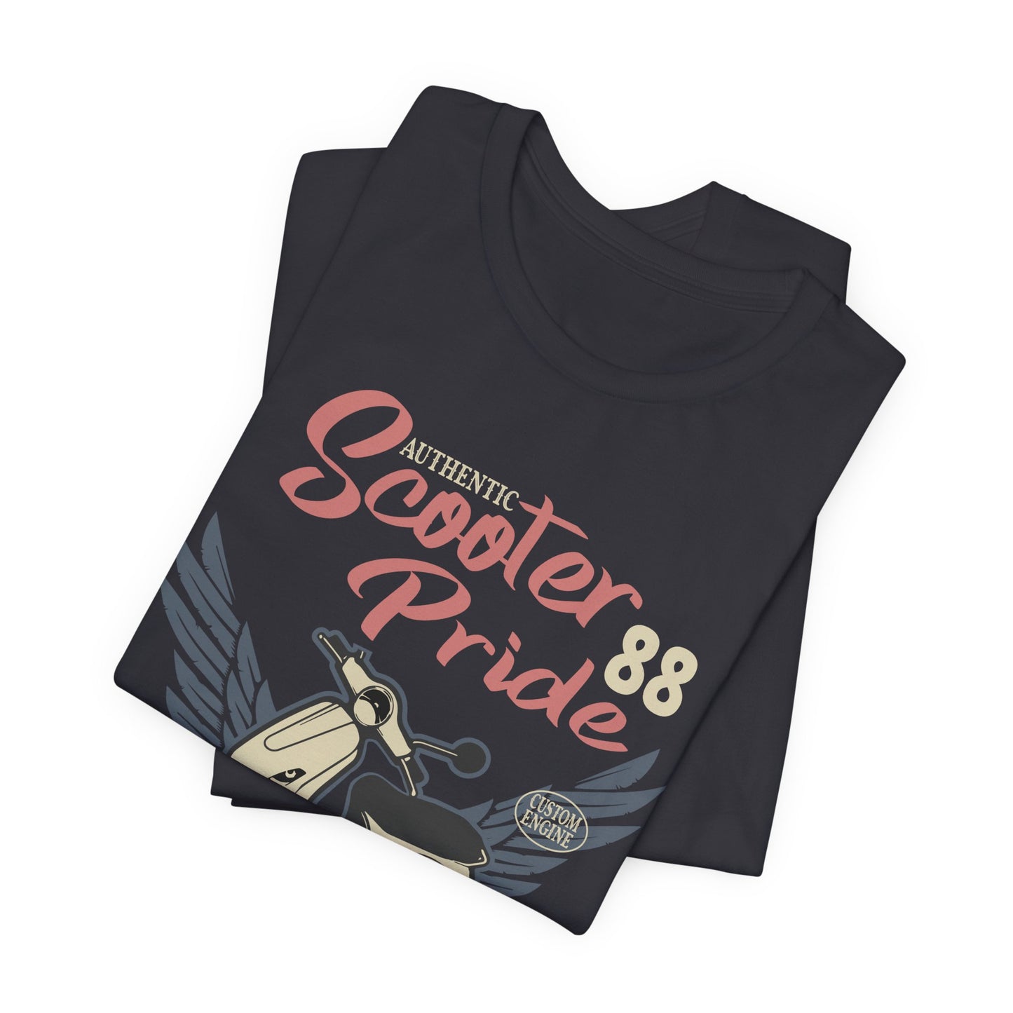 Authentic Scooter Pride - Unisex Jersey Short Sleeve Tee - 13300