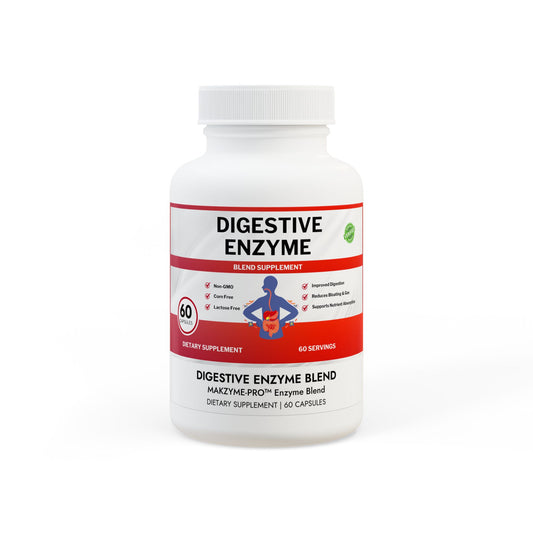 Digestive Enzyme Blend Supplement (60 Capsules)