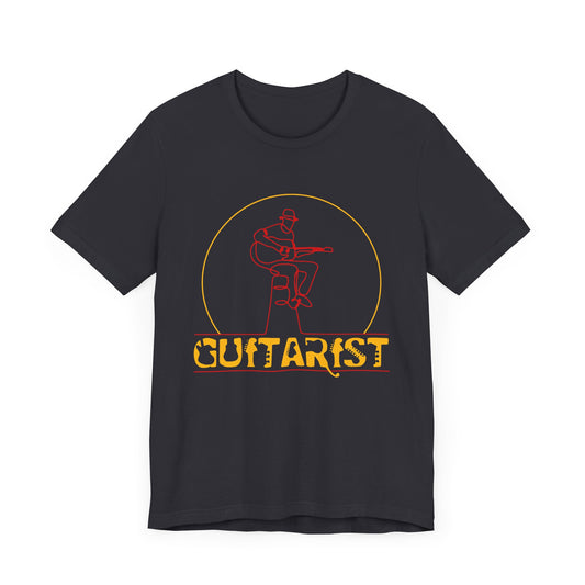 Guitarist - Unisex Jersey Short Sleeve Tee - 11907