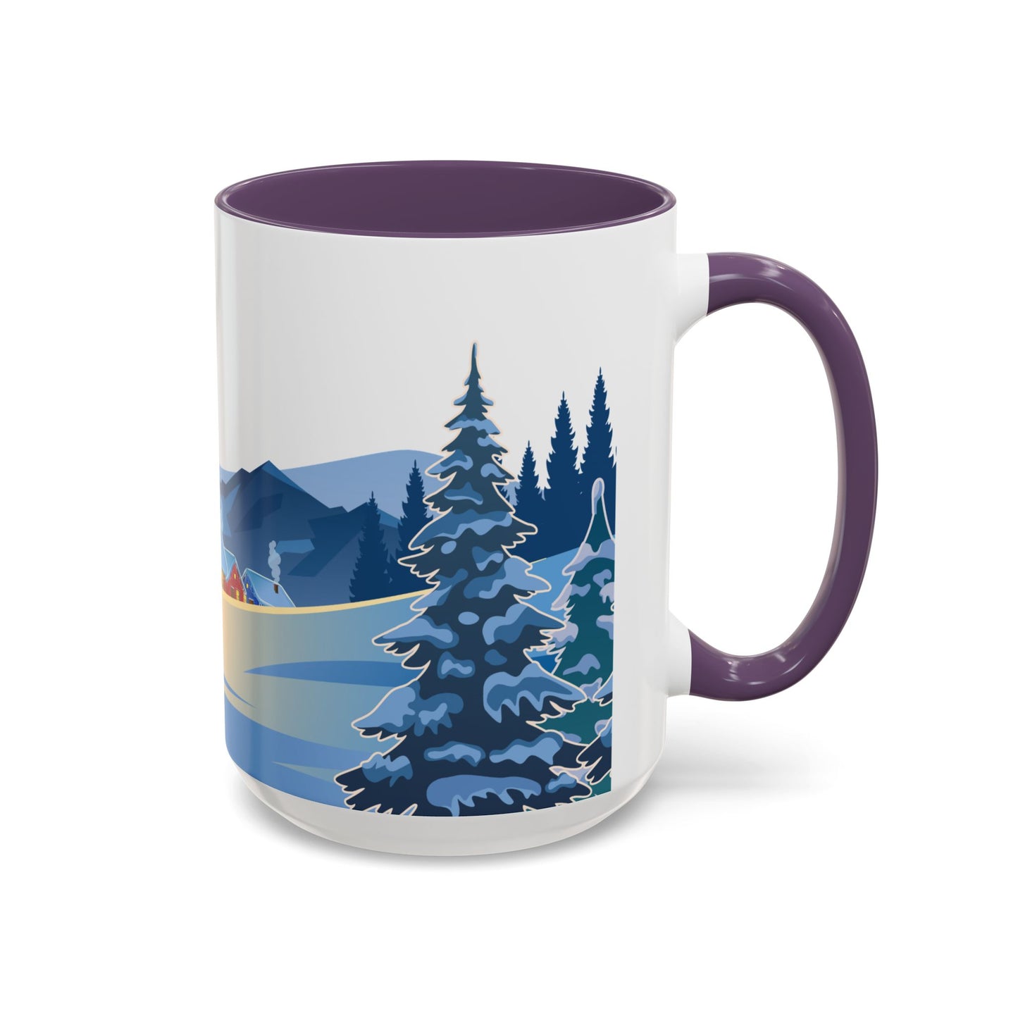 Winter Day - Accent Coffee Mug (11, 15oz) - 10440