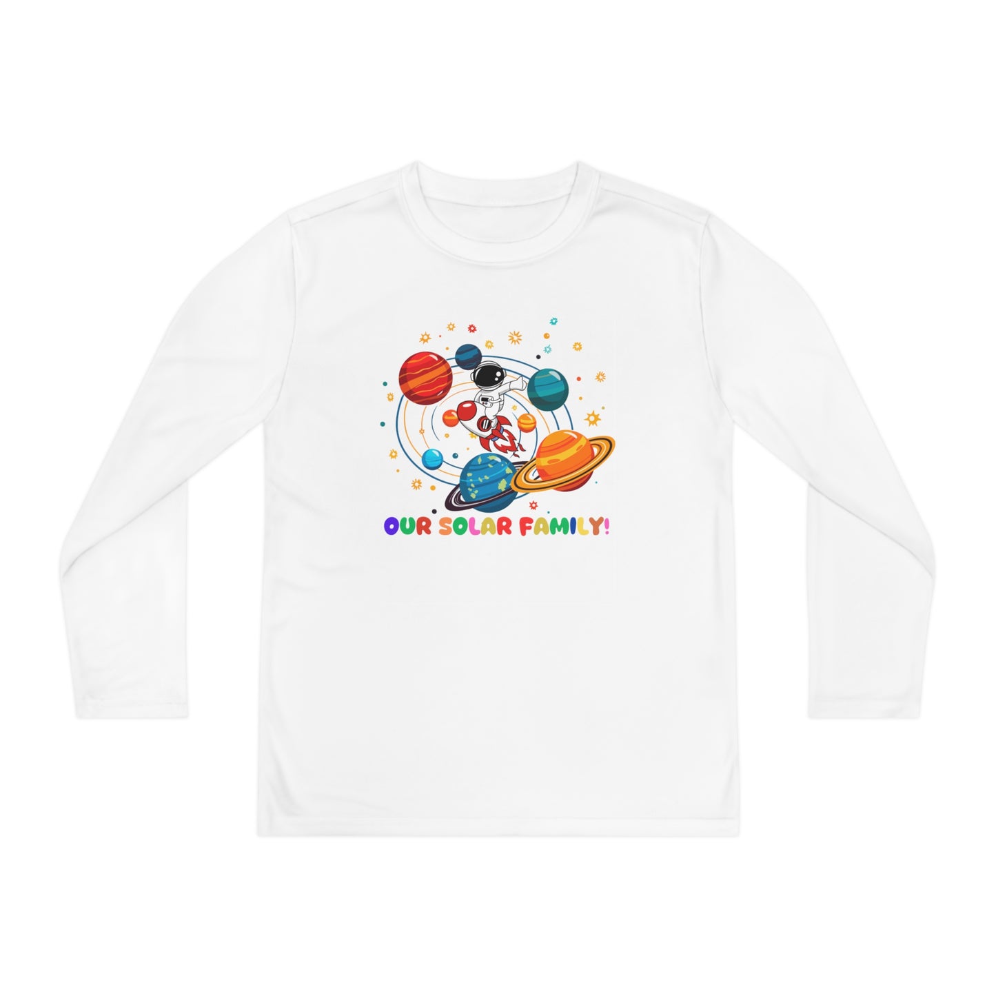 Our Solar Family!  - Youth Long Sleeve Competitor Tee