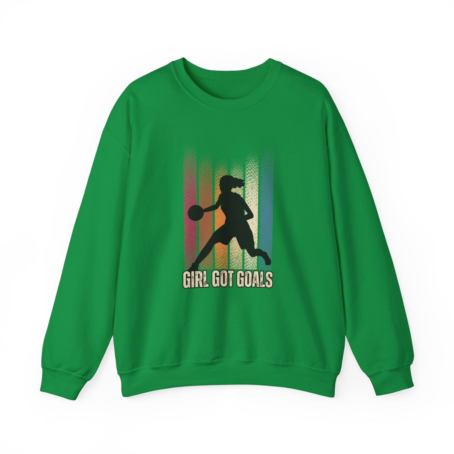 Basketball, Girl Got Goals - Unisex Heavy Blend™ Crewneck Sweatshirt - 10711