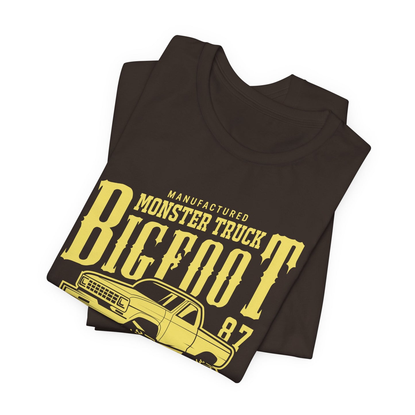 Monster Truck, Big Foot - Unisex Jersey Short Sleeve Tee - 12610