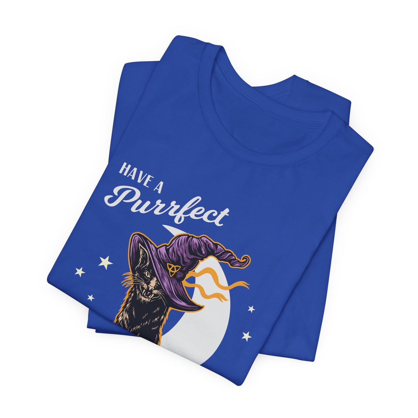 Have A Purfect Halloween - Unisex Jersey Short Sleeve Tee - 12921