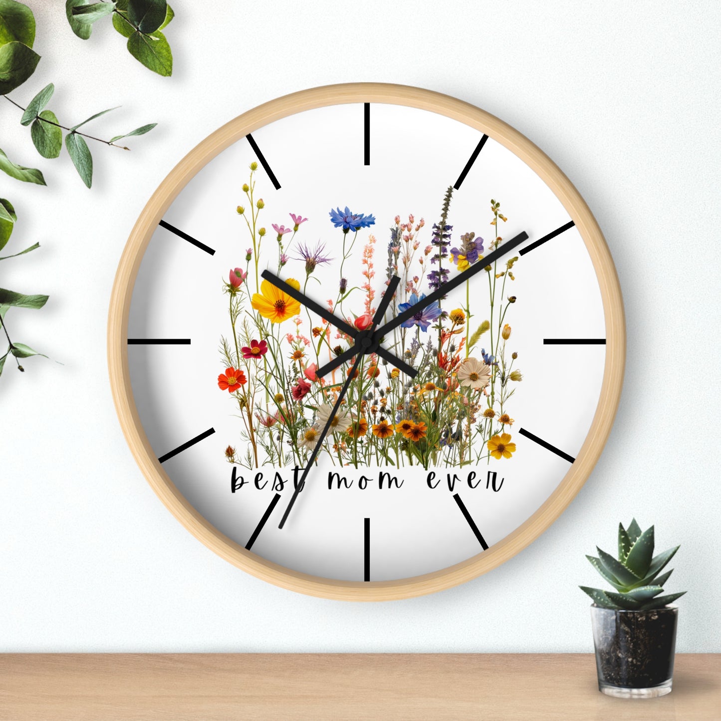 Best Mom Ever - Wall Clock