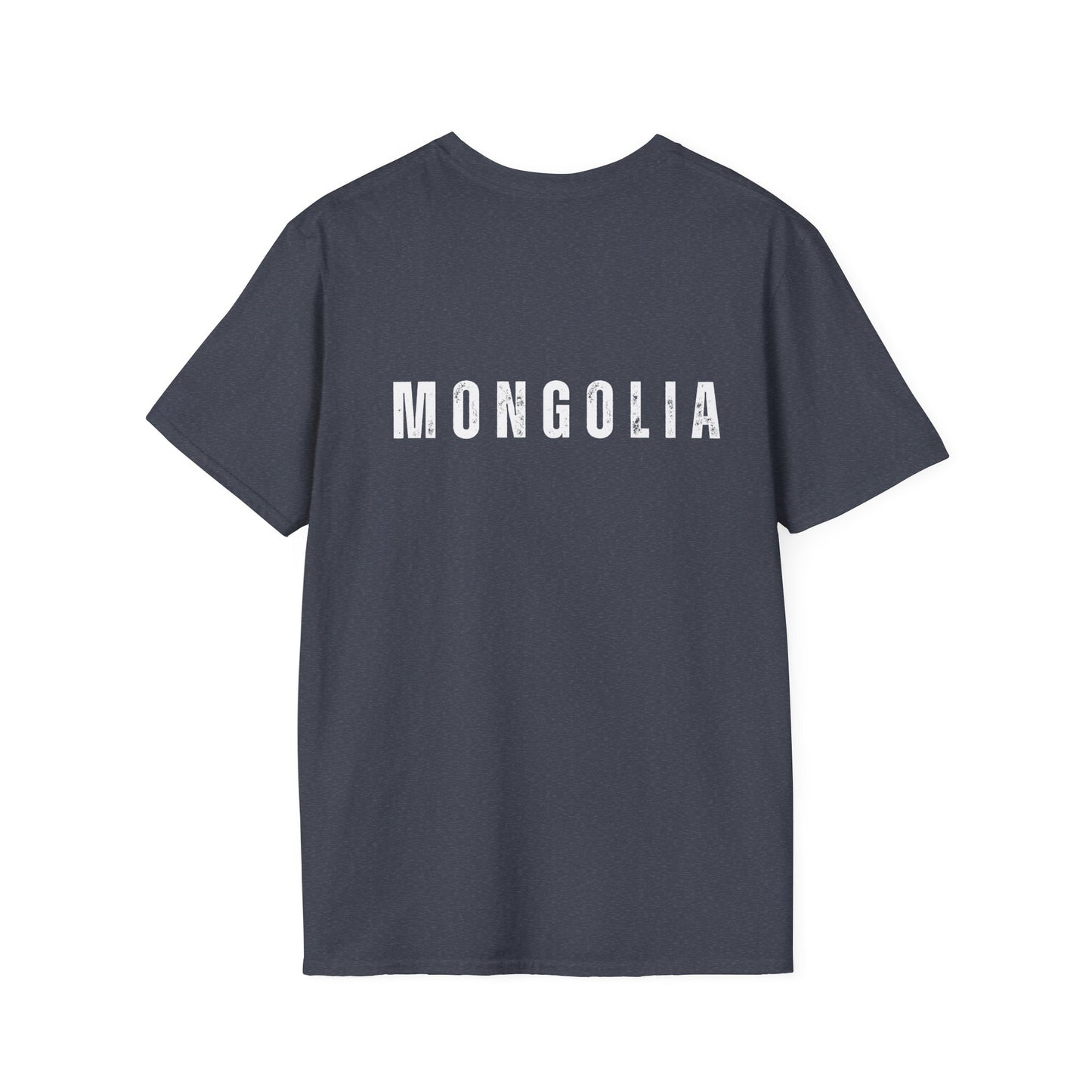 Endless Blue Horizon, Mongolia - Unisex Softstyle T-Shirt - 10344