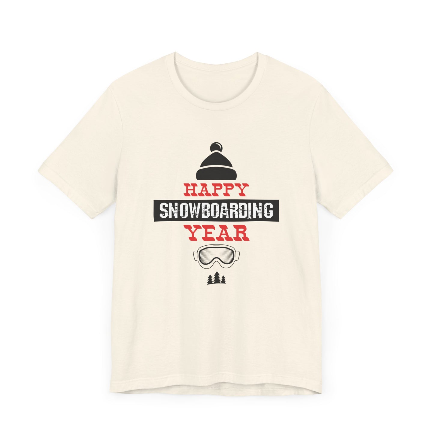 Happy Snowboarding Year - Unisex Jersey Short Sleeve Tee