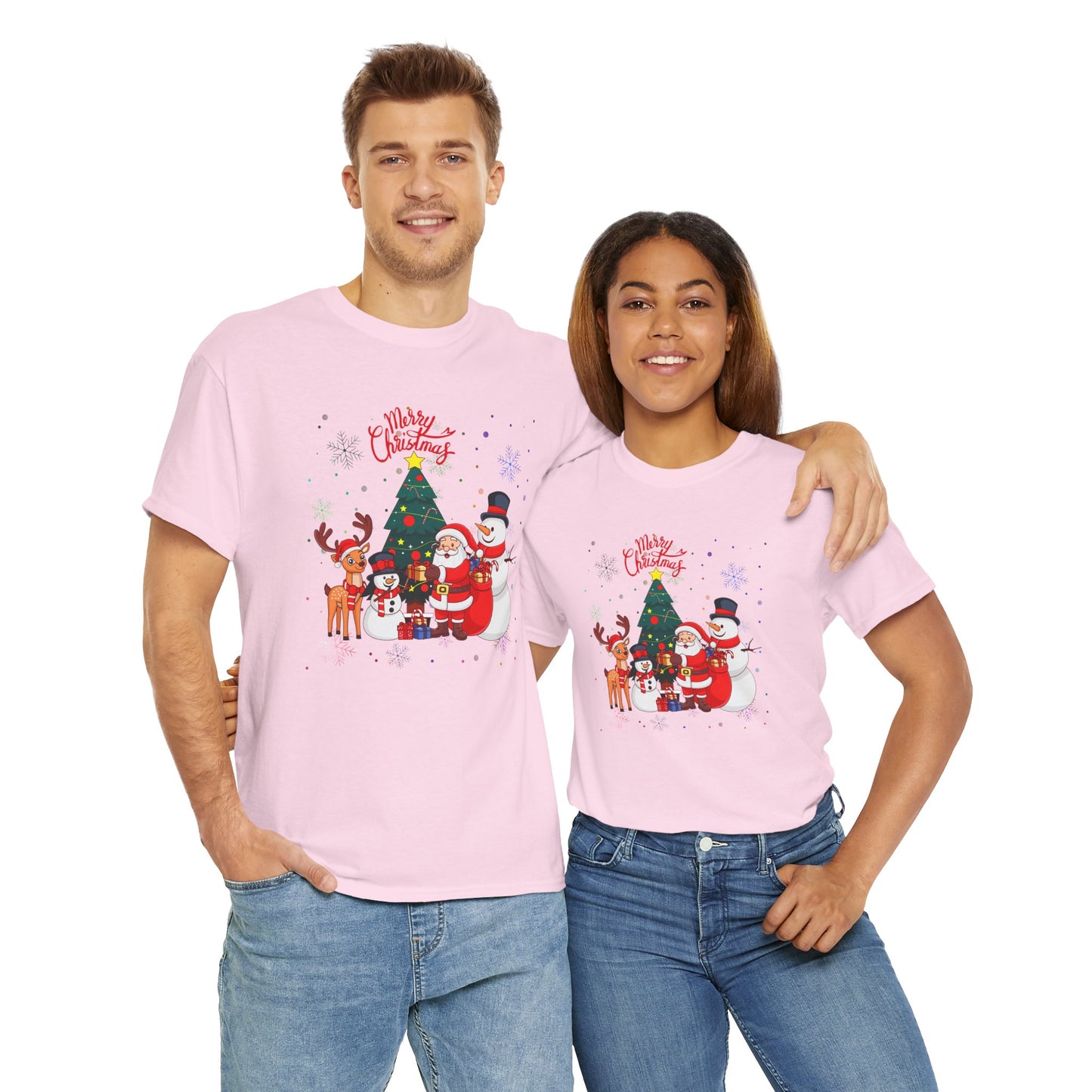 Merry Christmas - Unisex Heavy Cotton Tee