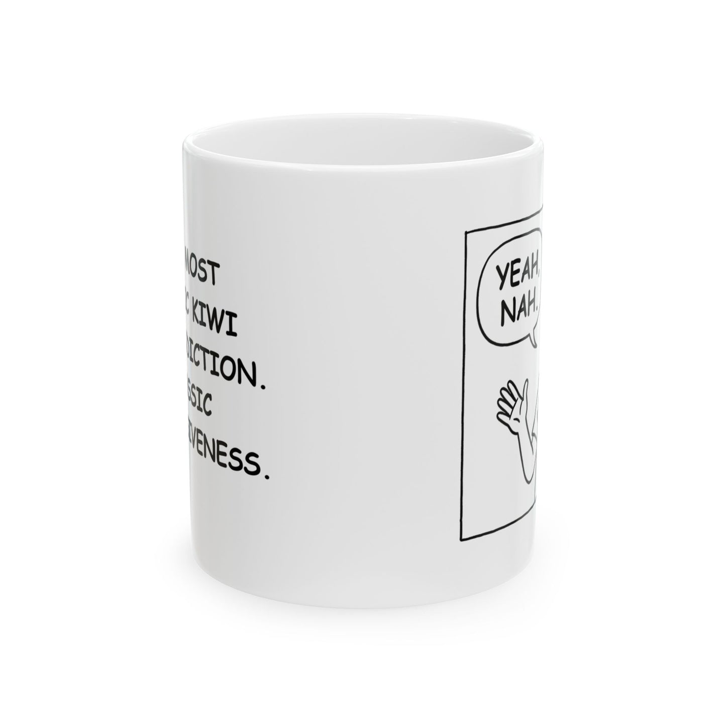 “Yeah, nah.” Ceramic Mug - 12877