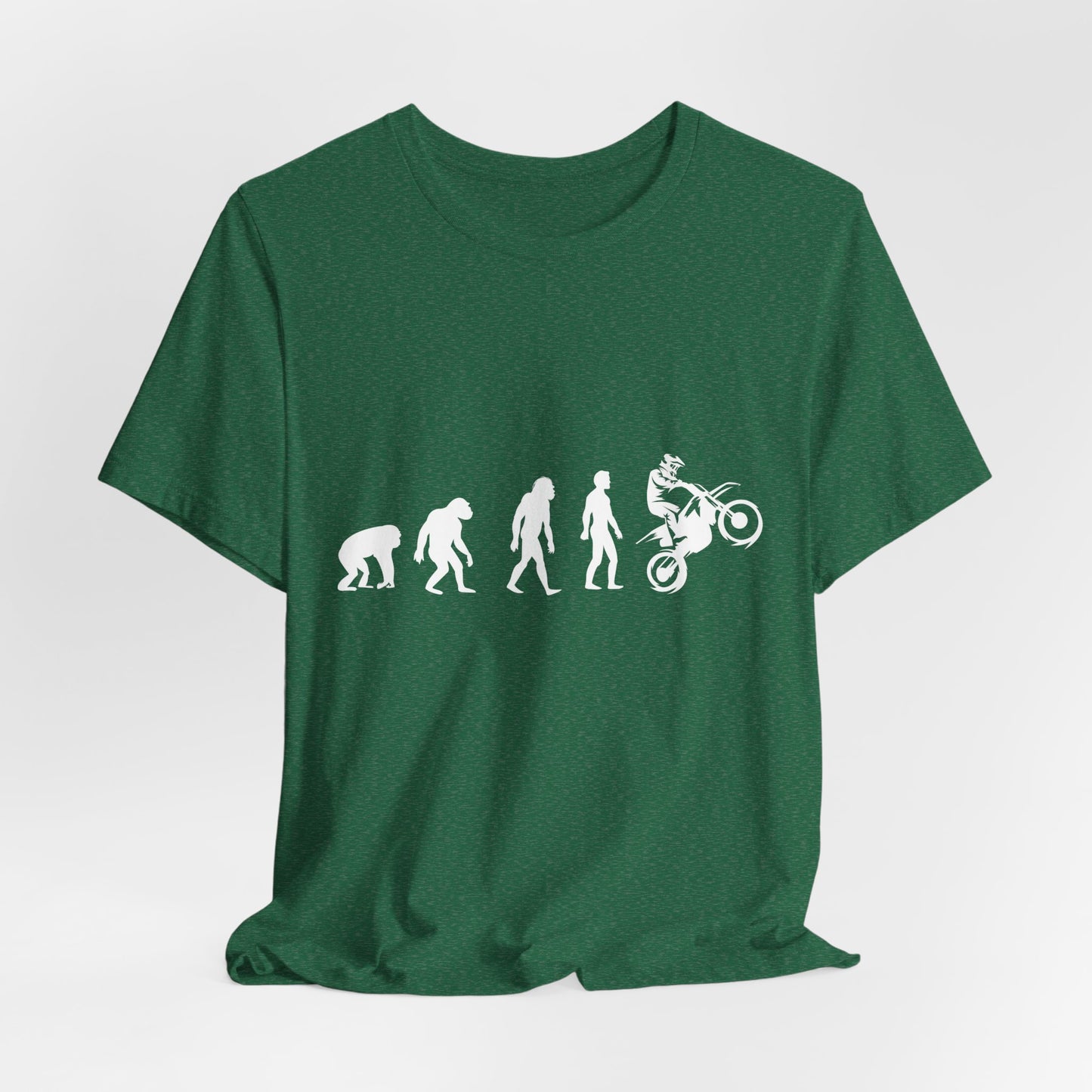 Motorbikes: Evolution - Unisex Jersey Short Sleeve Tee - 13256