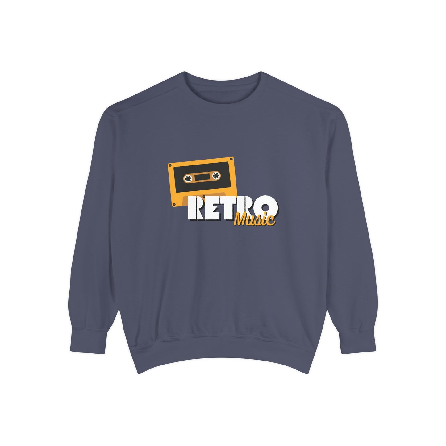 Retro Music - Unisex Garment-Dyed Sweatshirt - 10604