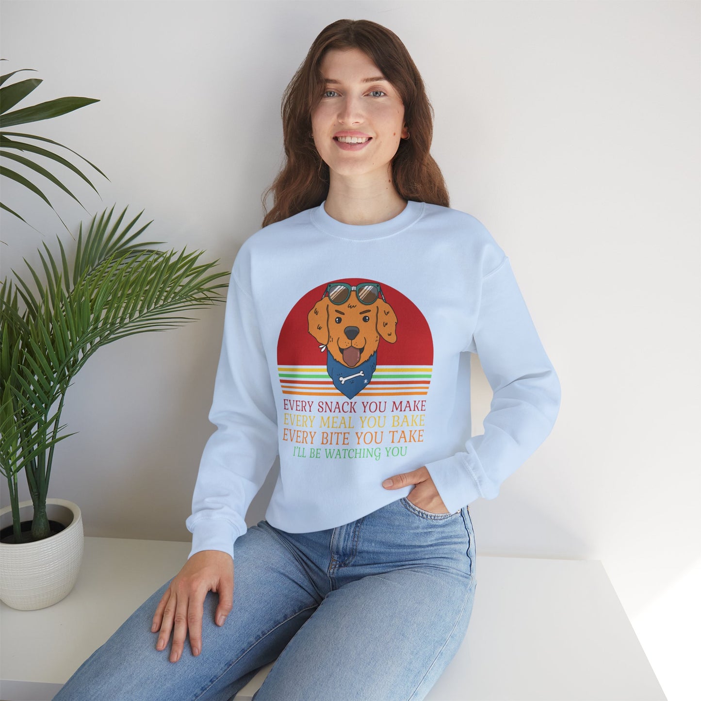 I'll be Watching You - Unisex Heavy Blend™ Crewneck Sweatshirt