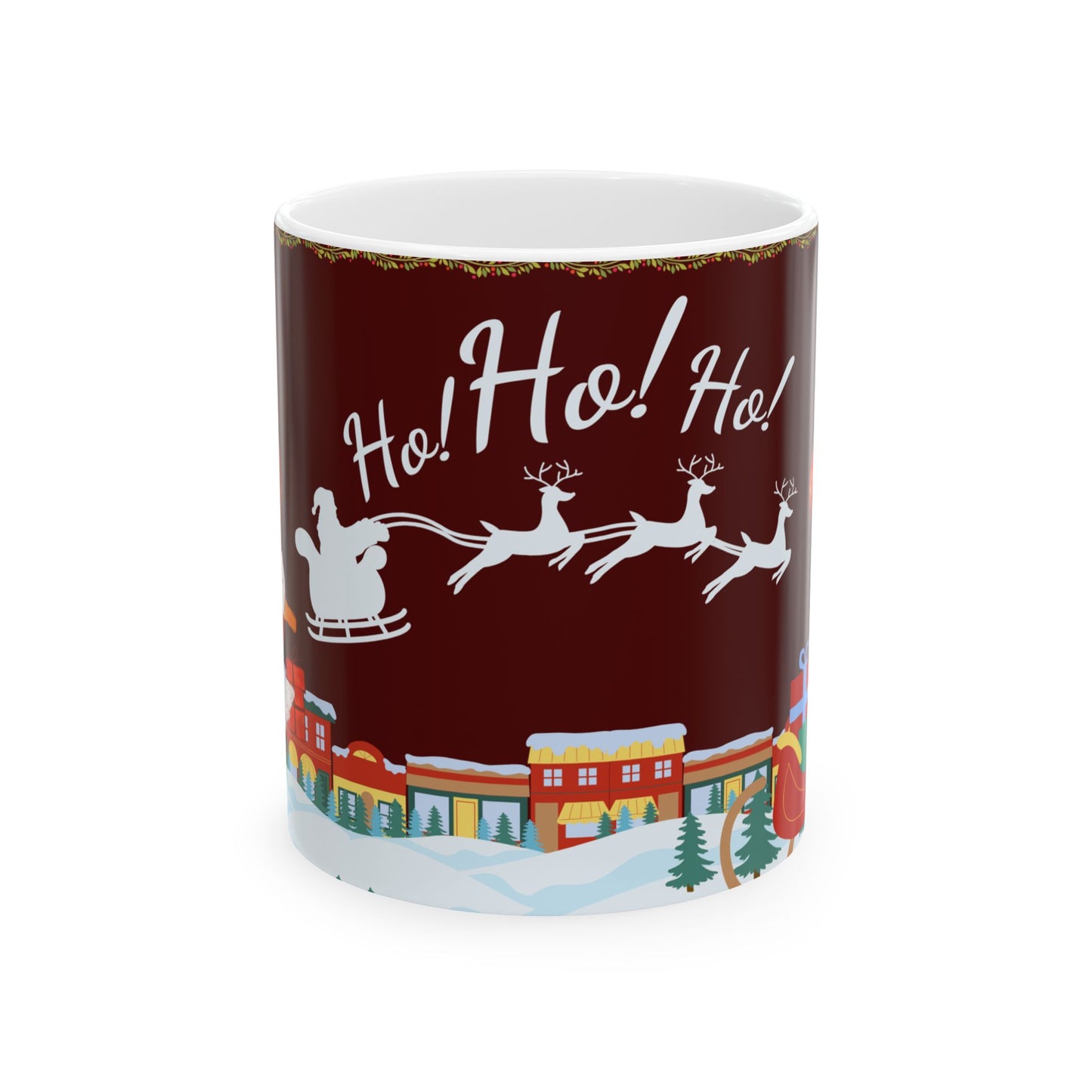 Christmas, Ho Ho Ho - Ceramic Mug, (11oz, 15oz) - 11072