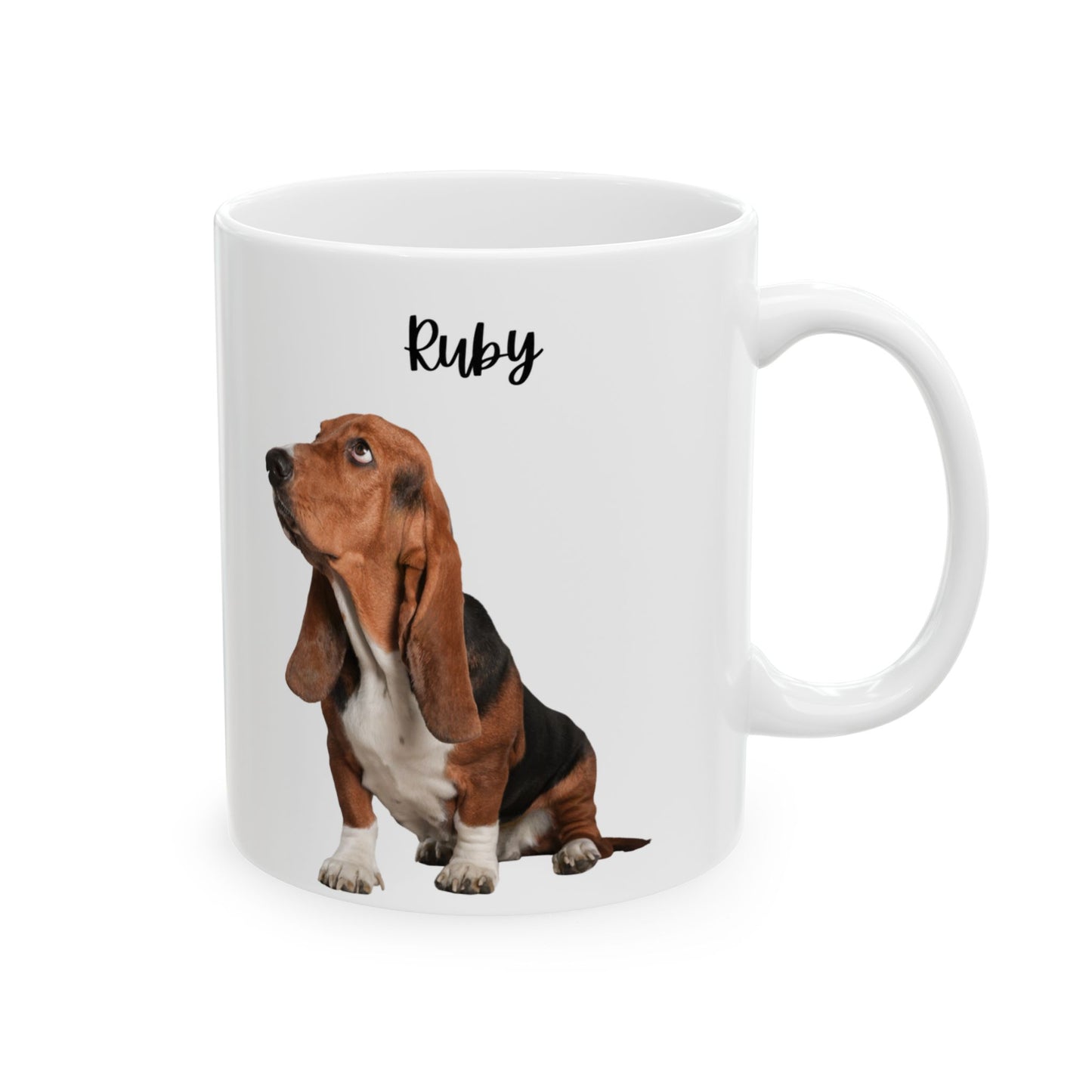 Personalised Ceramic Mug, Pet Lover Gift, Coffee Cup, Dog Owner Mug, Animal Lover Gift - 14180