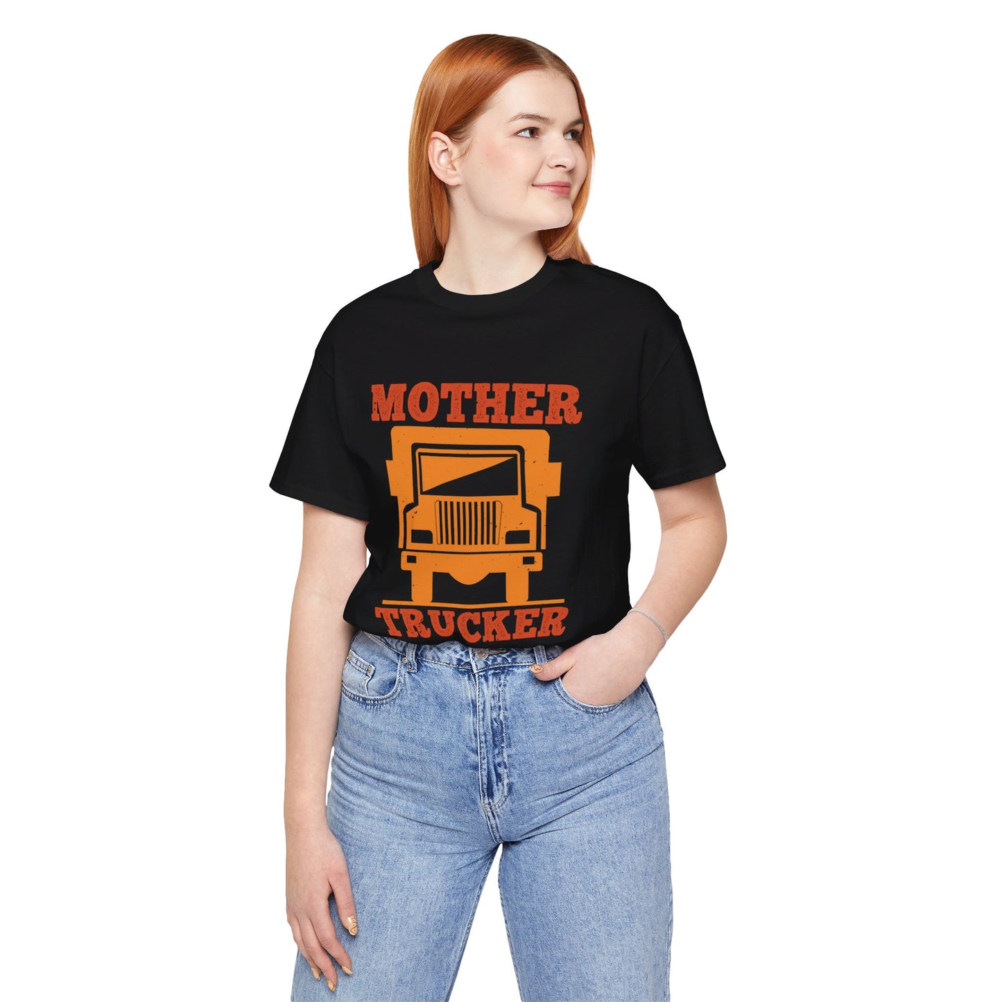 Mother Trucker - Unisex Jersey Short Sleeve Tee