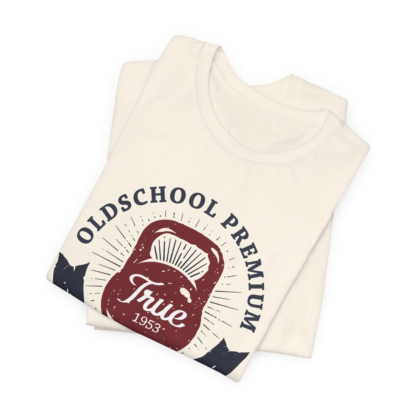 Gym: Old School Premium - Unisex Jersey Short Sleeve Tee