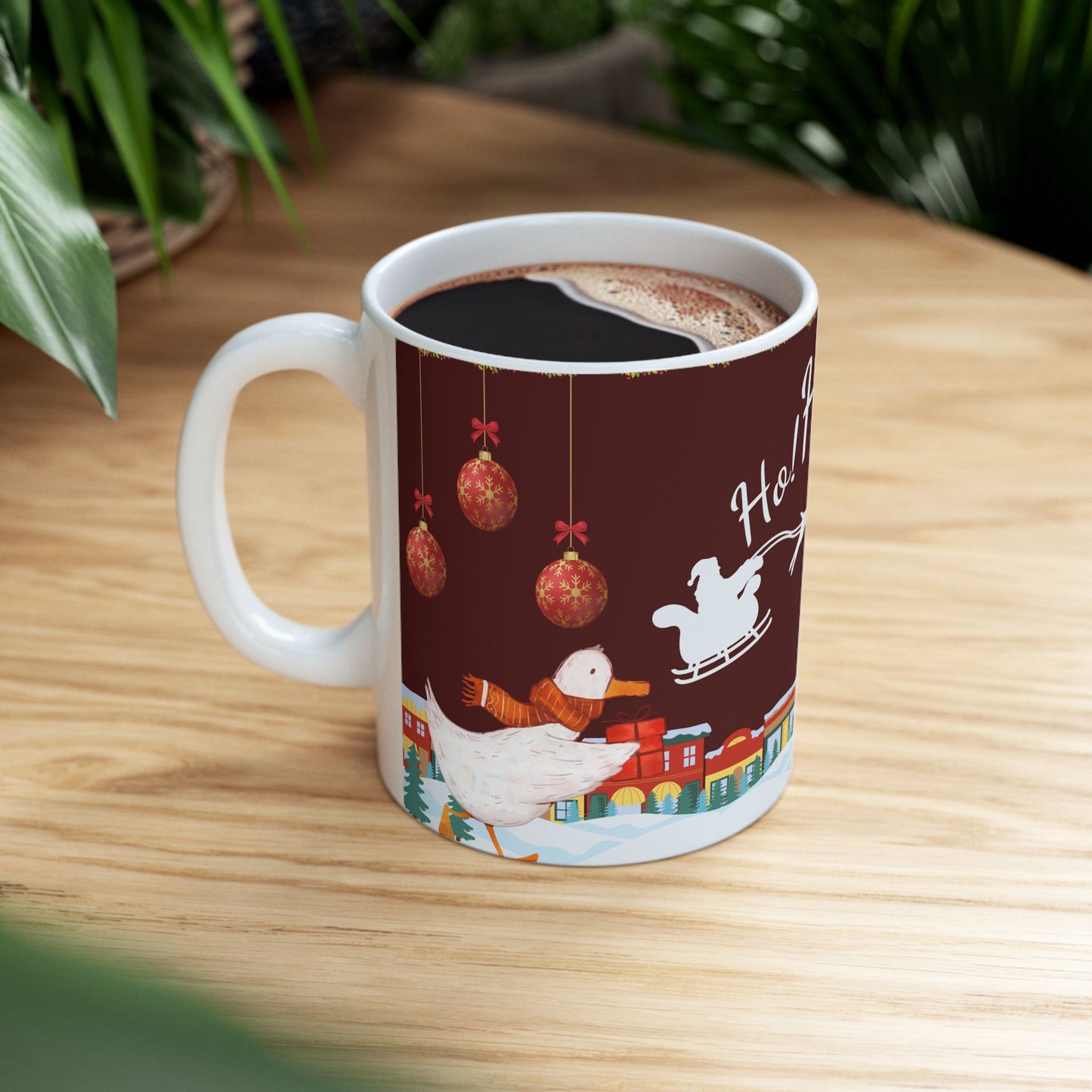 Christmas, Ho Ho Ho - Ceramic Mug, (11oz, 15oz) - 11072