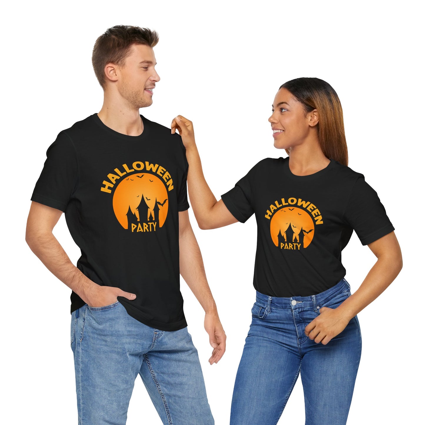 Halloween Party - Unisex Jersey Short Sleeve Tee - 12256