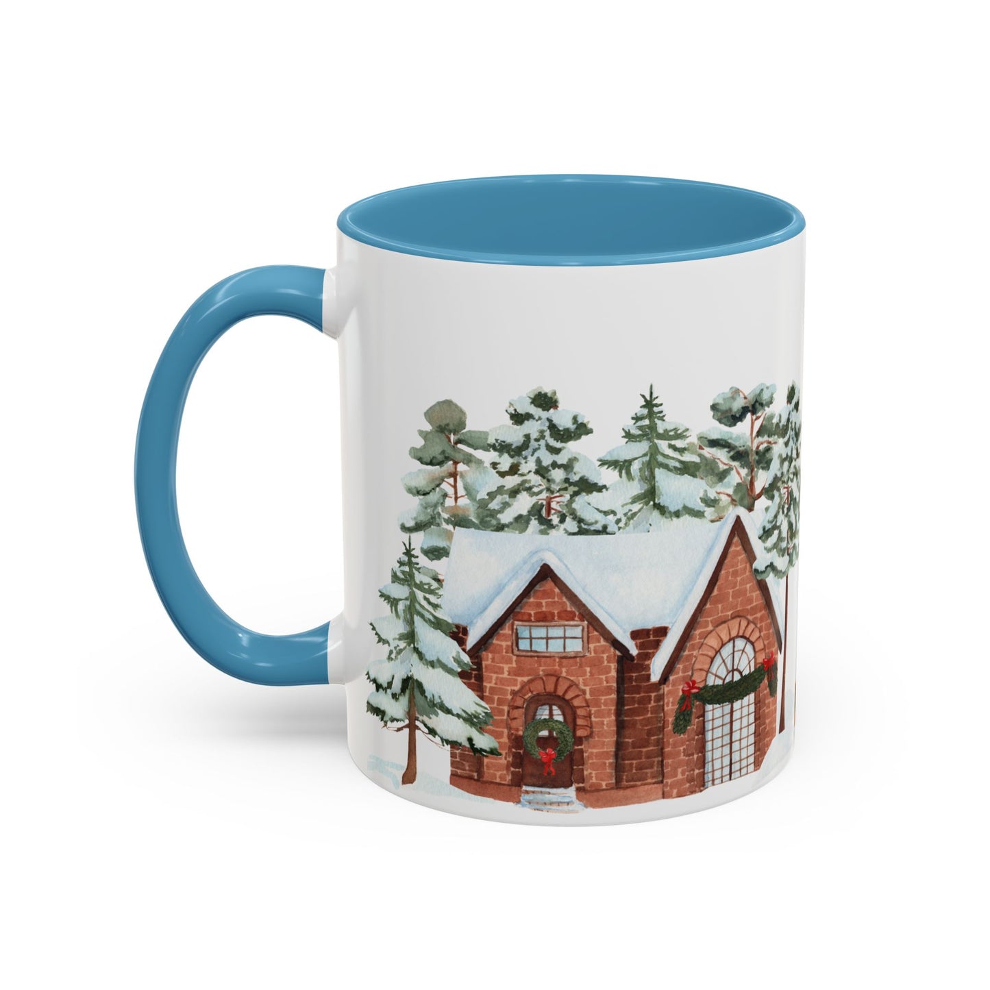 Christmas Houses - Accent Coffee Mug (11, 15oz) - 10456