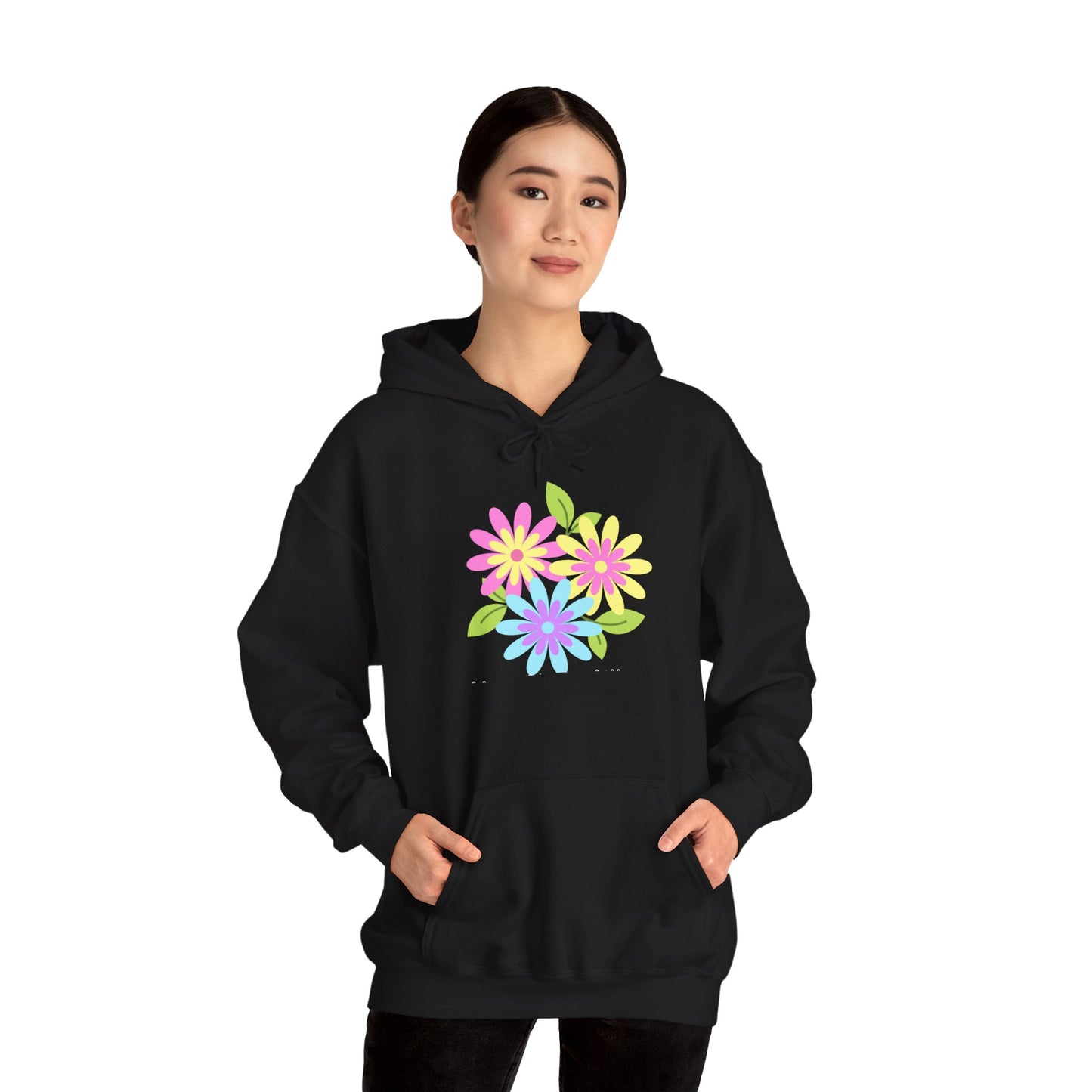 Bright Flower Unisex Heavy Blend™ Hooded Sweatshirt