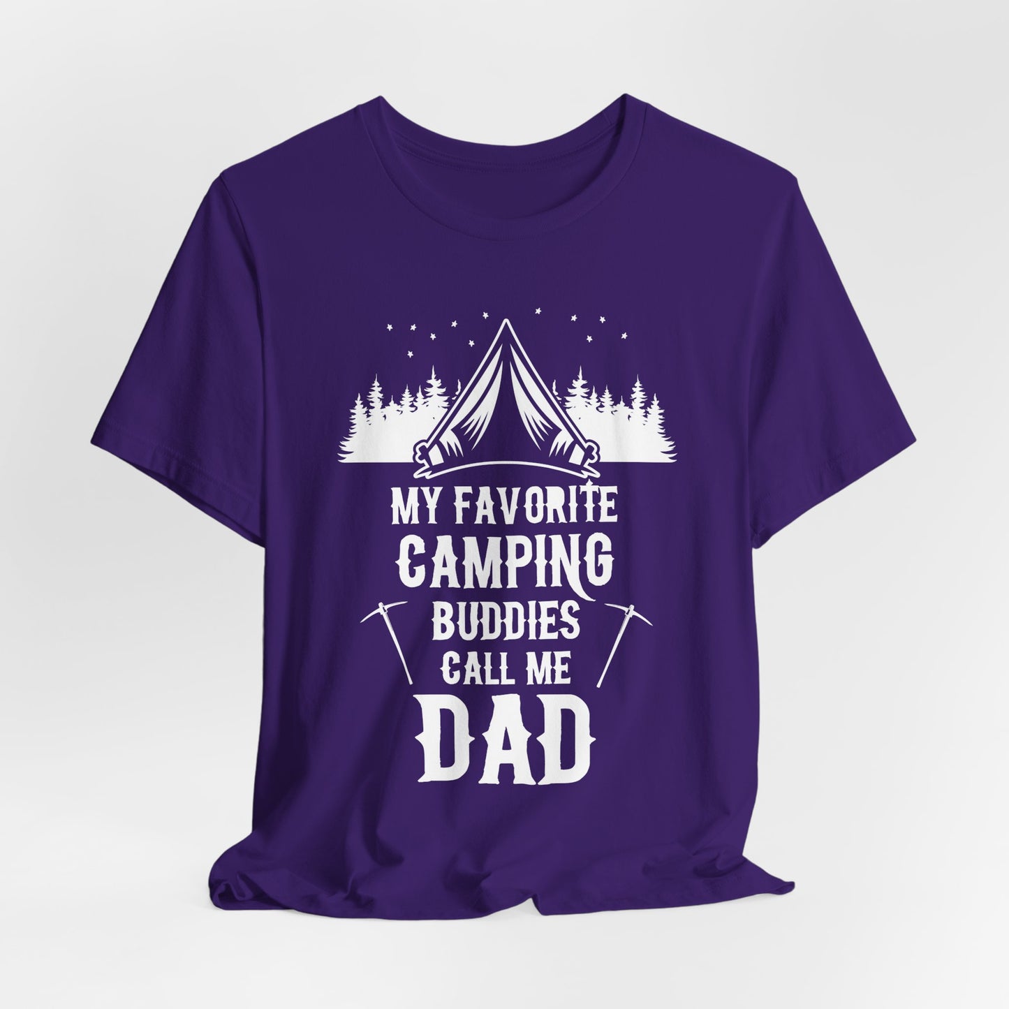 My Favorite Camping Buddies Call Me Dad - Unisex Jersey Short Sleeve Tee - 12642