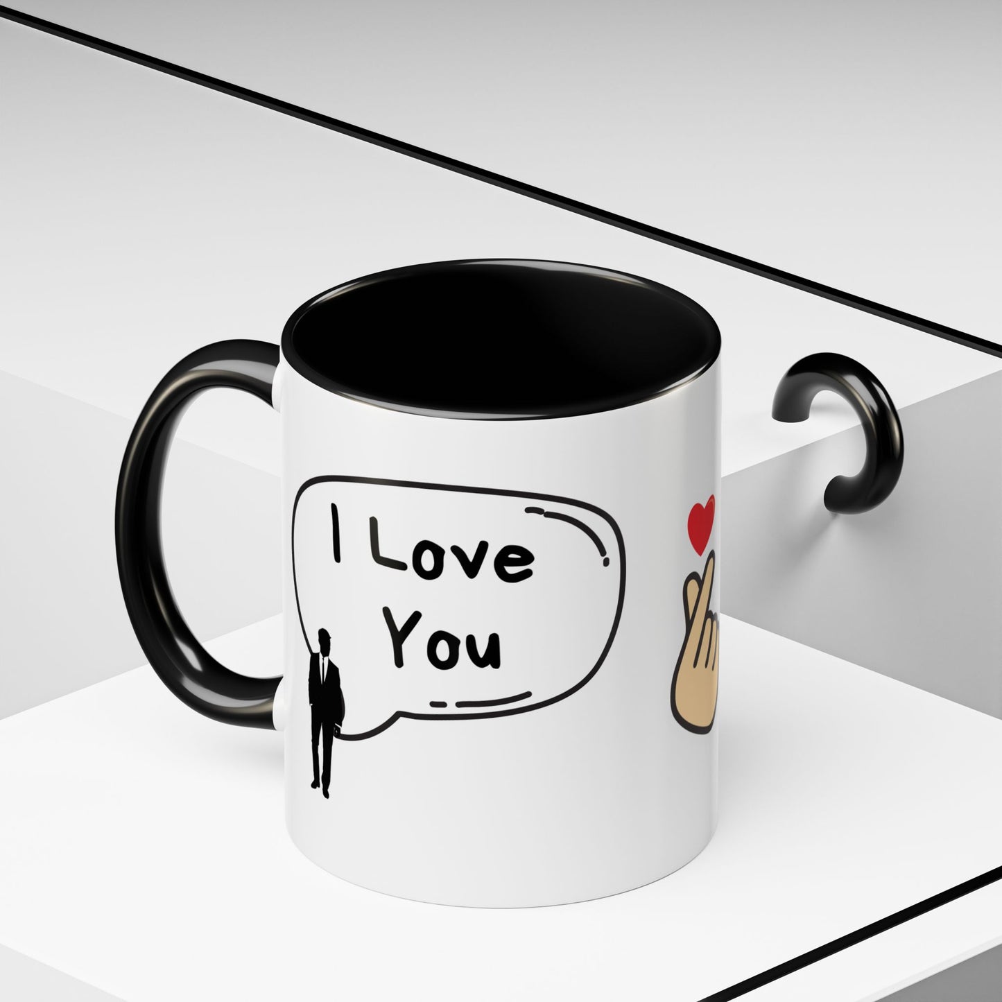 I Love You, I Know - Accent Coffee Mug (11, 15oz)