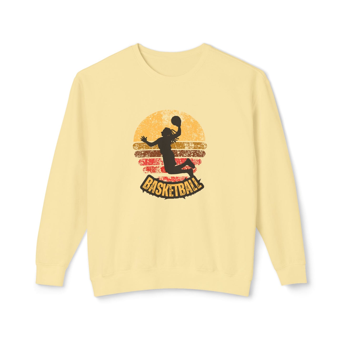 Basketball - Unisex Lightweight Crewneck Sweatshirt - 10577