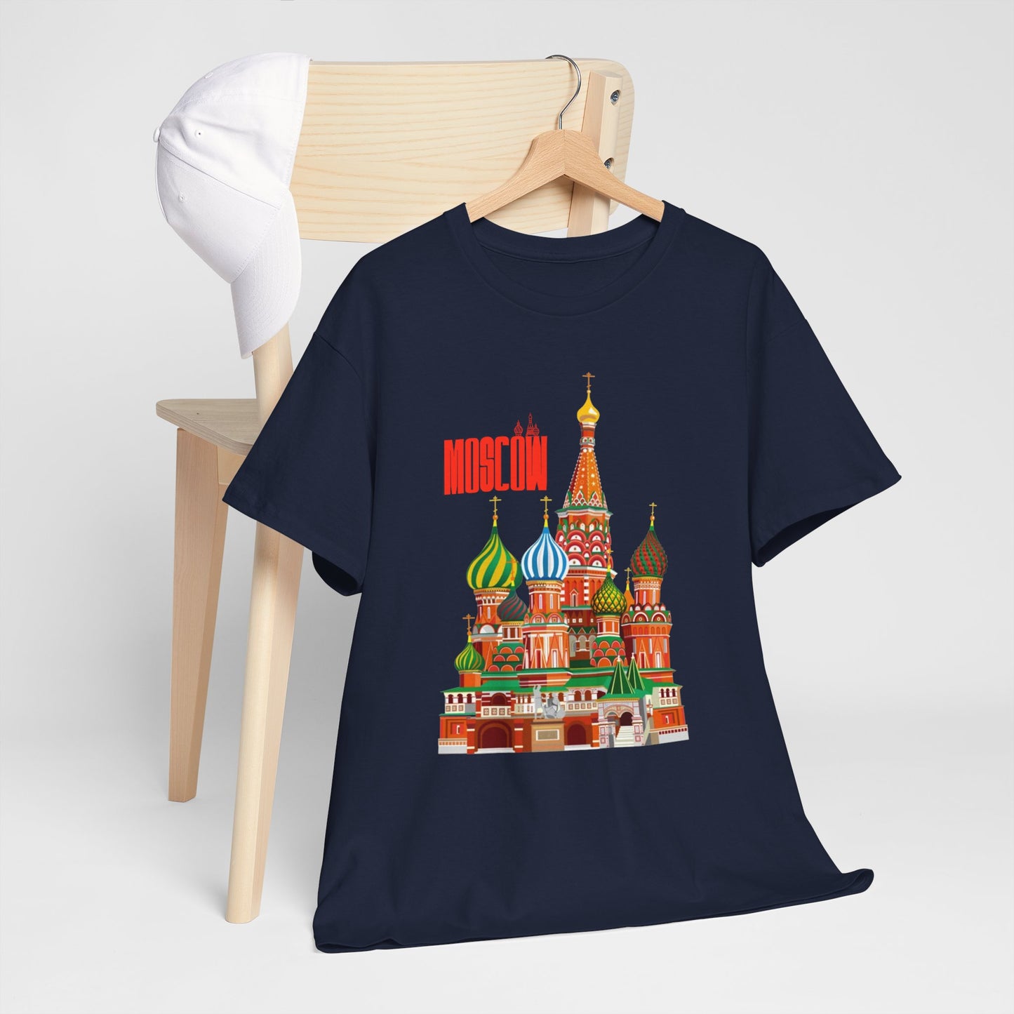 Moscow Graphic Unisex Heavy Cotton Tee - 12050