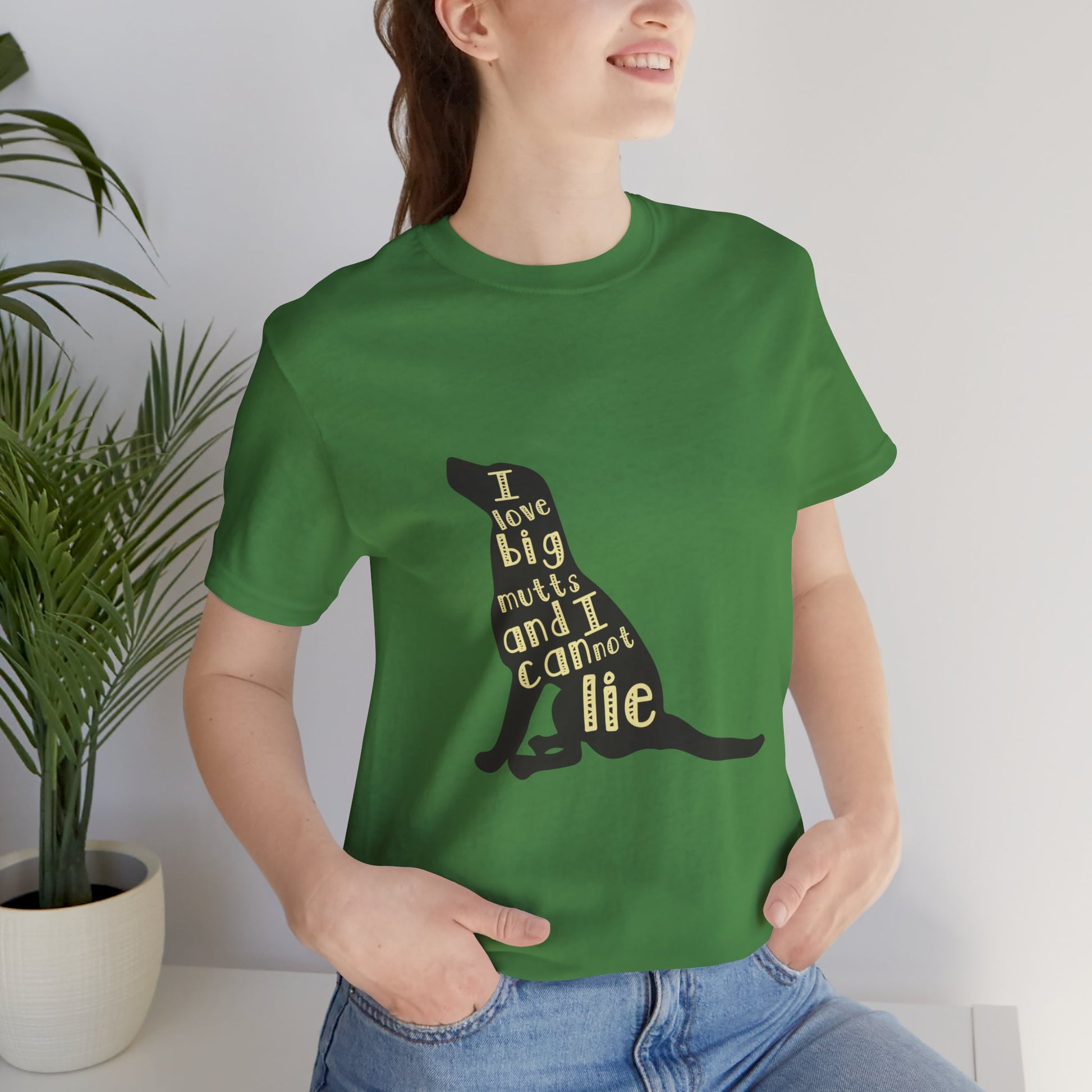 I Love Big Mutts and I Cannot Lie - Unisex Jersey Short Sleeve Tee