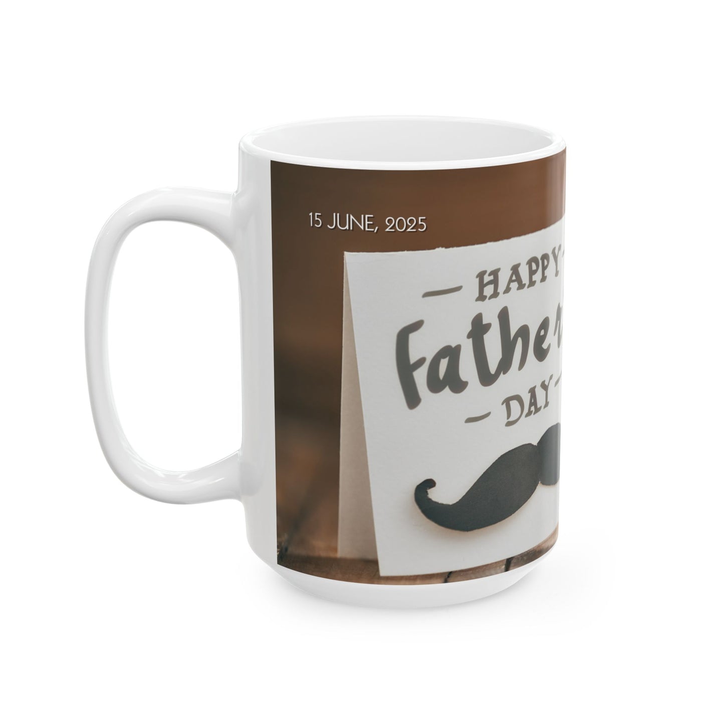 Love You Dad Ceramic Mug – Perfect Gift for Dad, Motivational Coffee Cup, Funny Mug for Father's Day - 14022