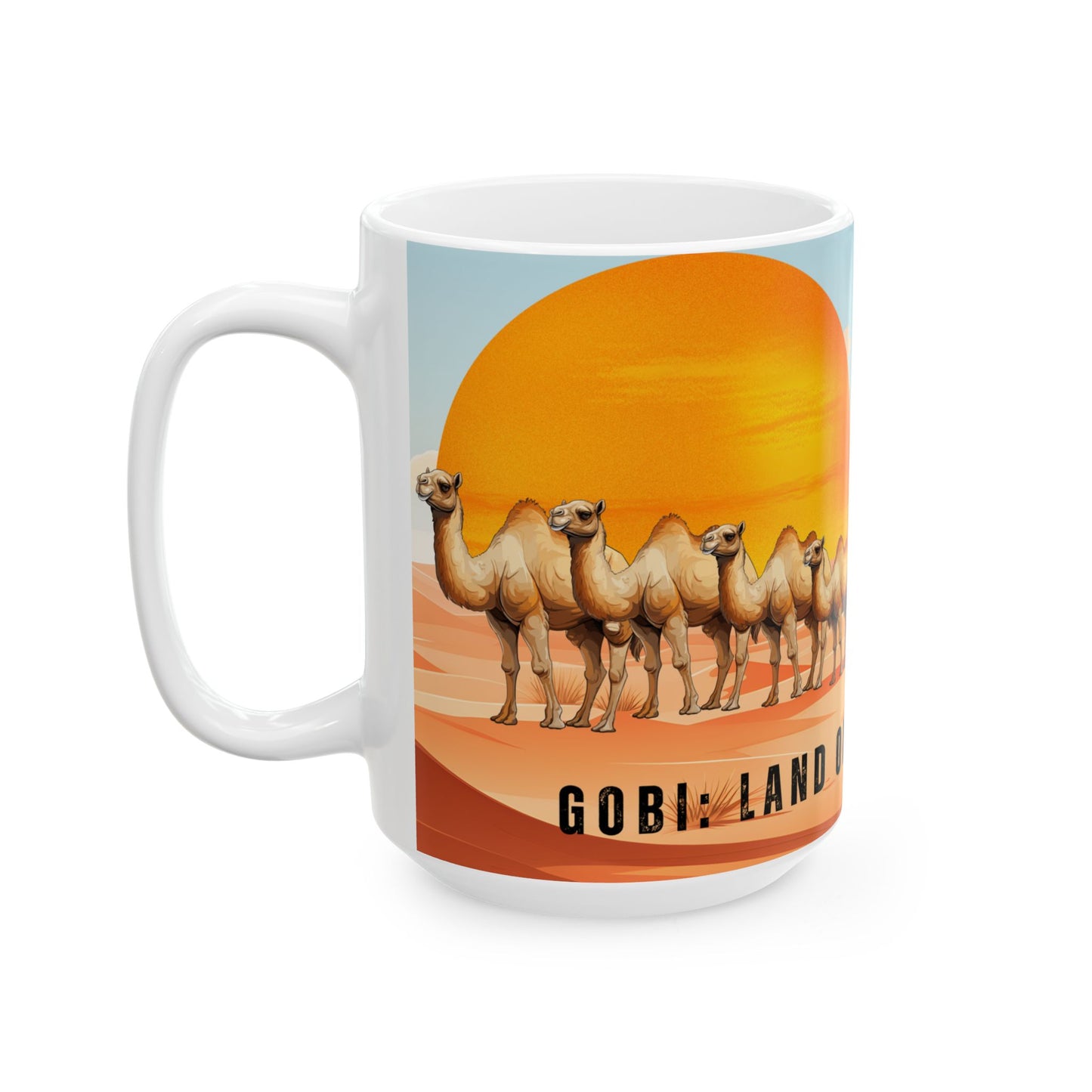 Gobi: Land of Endless Horizons - Mug (11oz, 15oz) - 10381