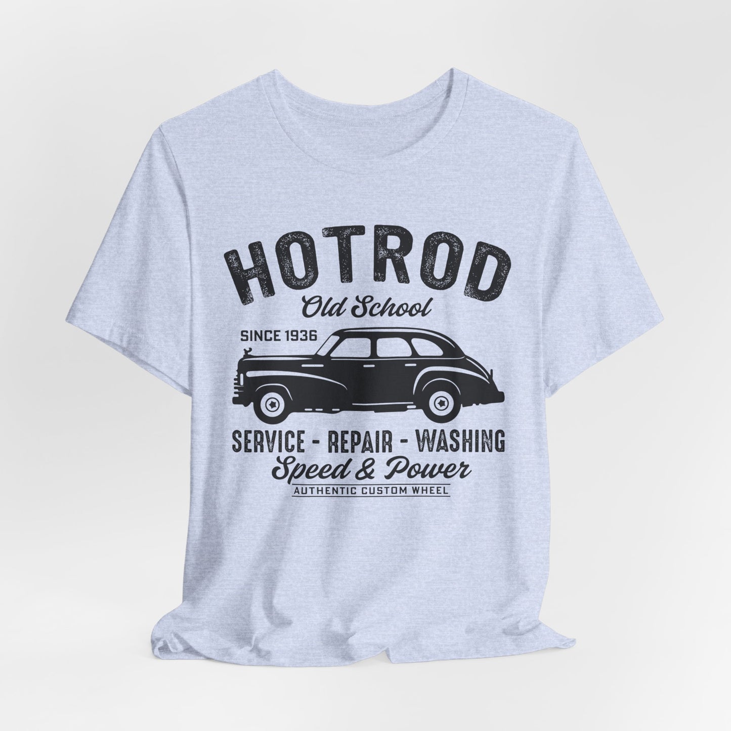 Hotrod, Old School - Unisex Jersey Short Sleeve Tee - 13035
