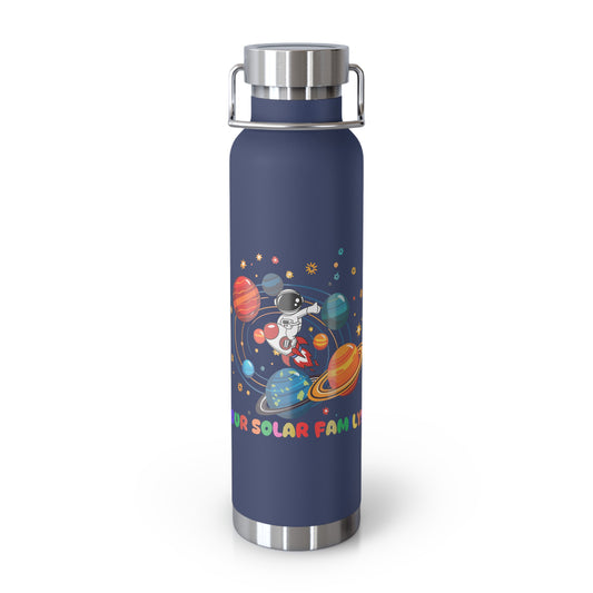 Our Solar Family! - Copper Vacuum Insulated Bottle, 22oz - 11299