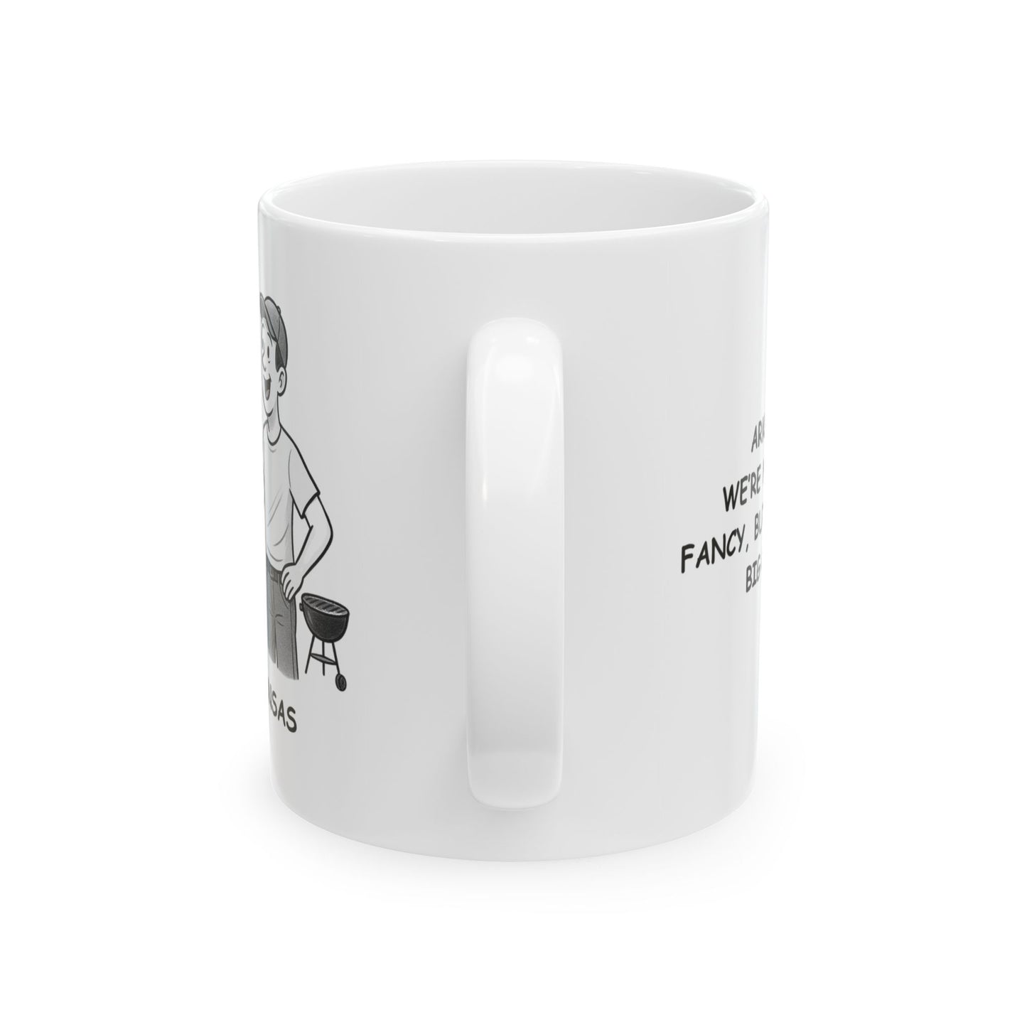 "Arkansas: We’re not big on fancy, but we sure are big on fun." Ceramic Mug - 13341