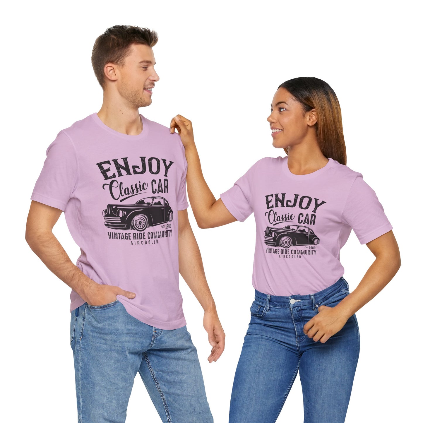 Enjoy Classic Car - Unisex Jersey Short Sleeve Tee - 12607
