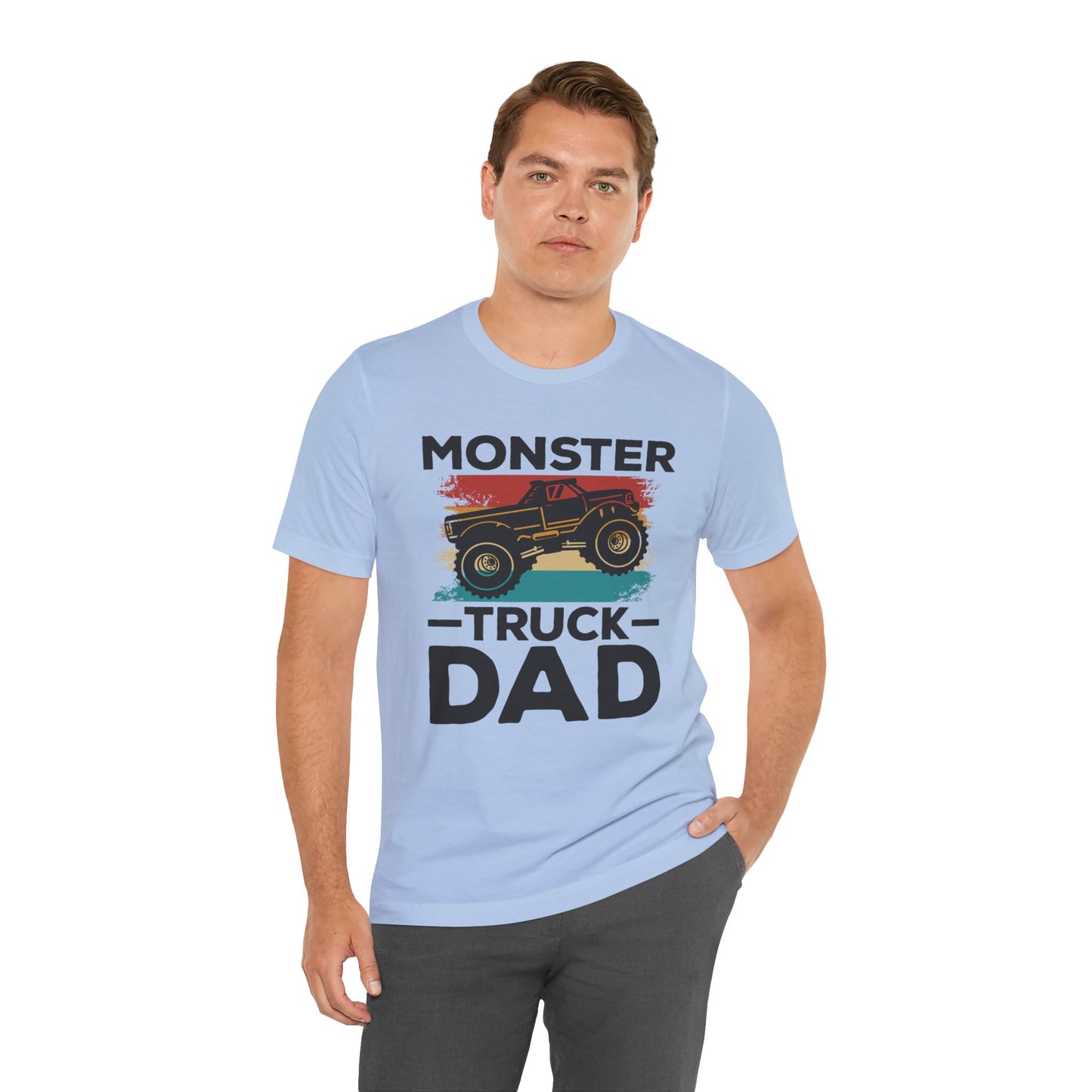 Monster Truck Dad - Unisex Jersey Short Sleeve Tee