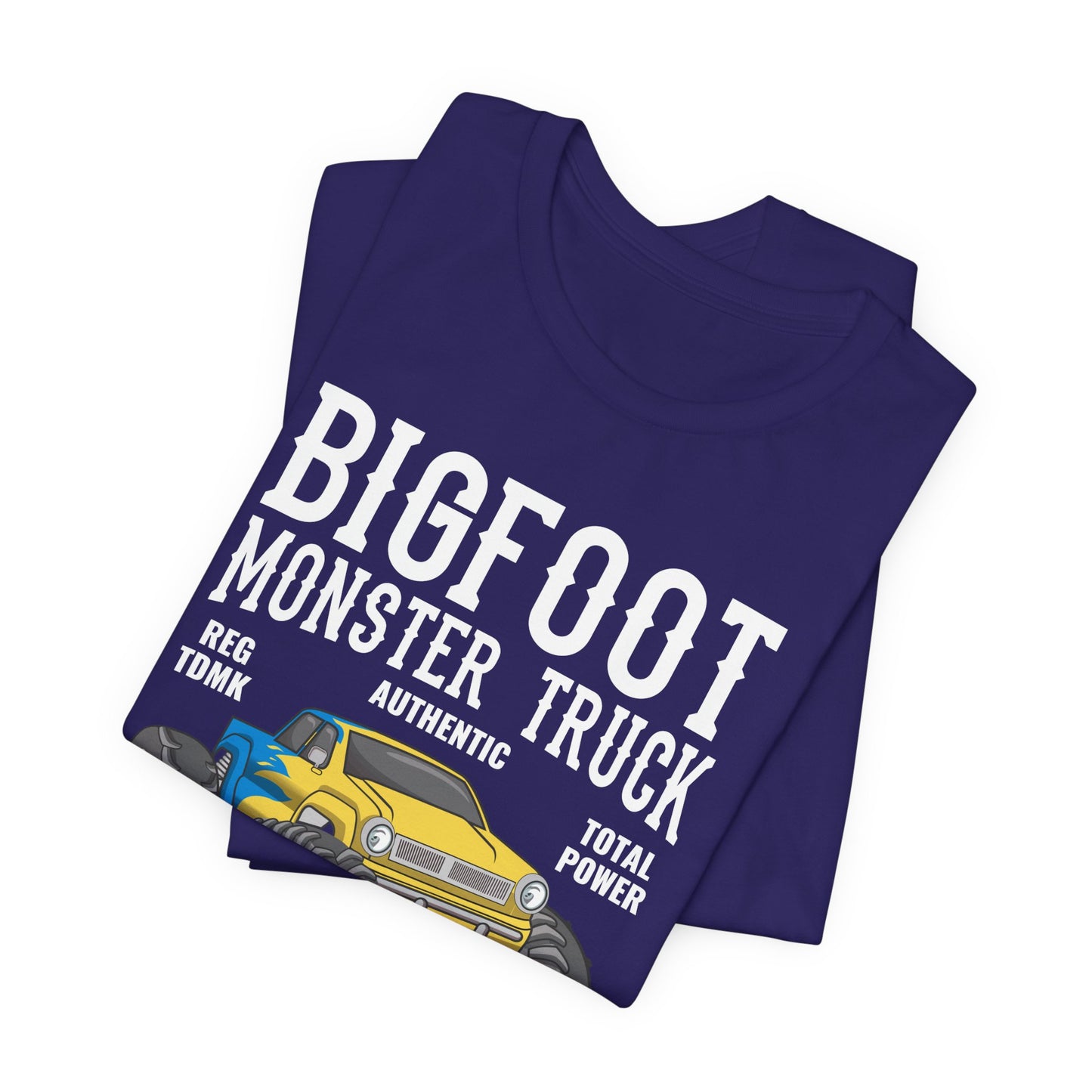 Bigfoot Monster Truck - Unisex Jersey Short Sleeve Tee - 12955
