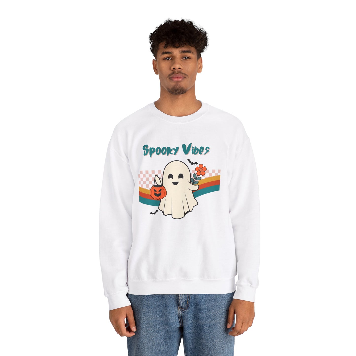 Spooky Vibes - Unisex Heavy Blend™ Crewneck Sweatshirt