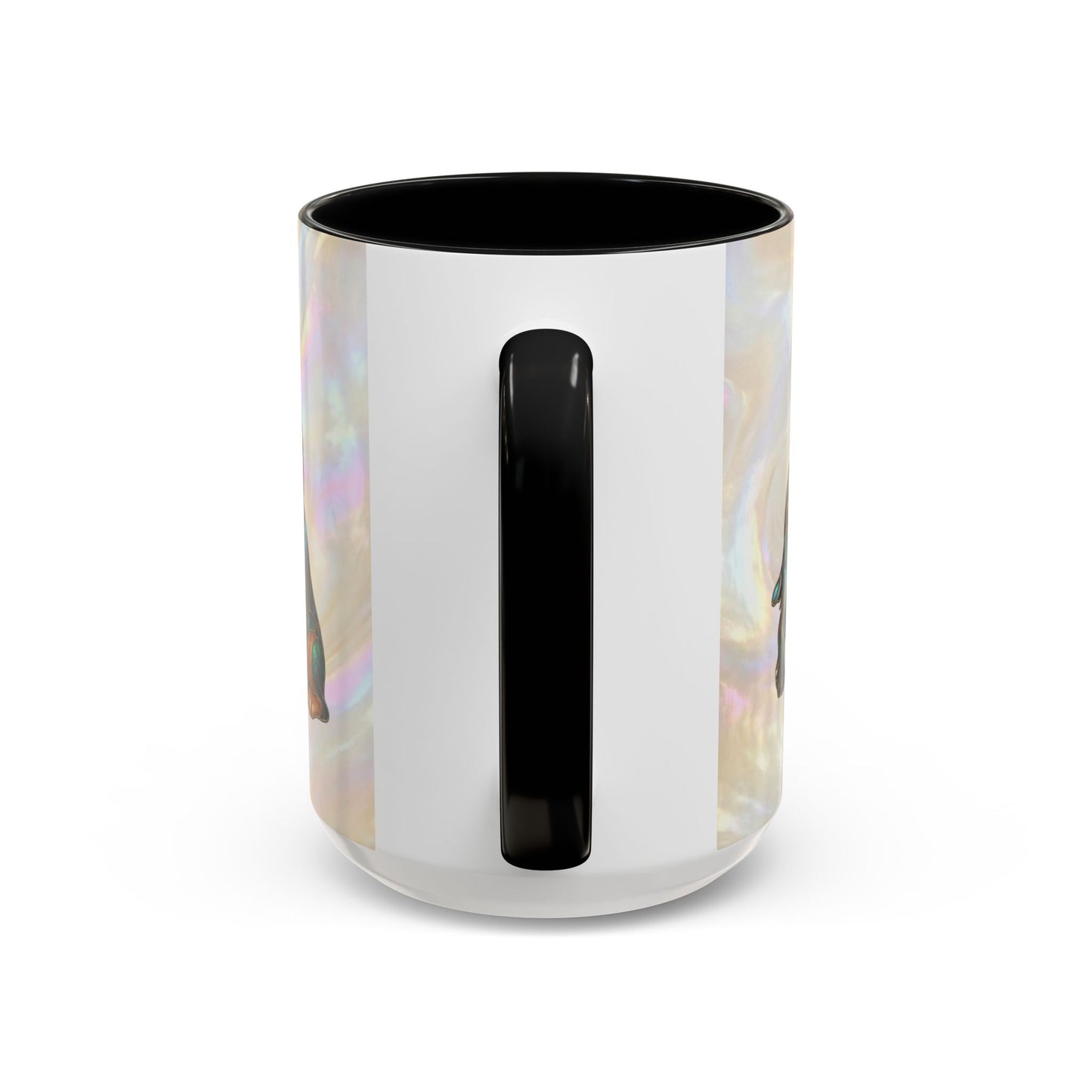 Cocker Spaniel Accent Coffee Mug -Stained Glass Style (11/15oz) - 14626