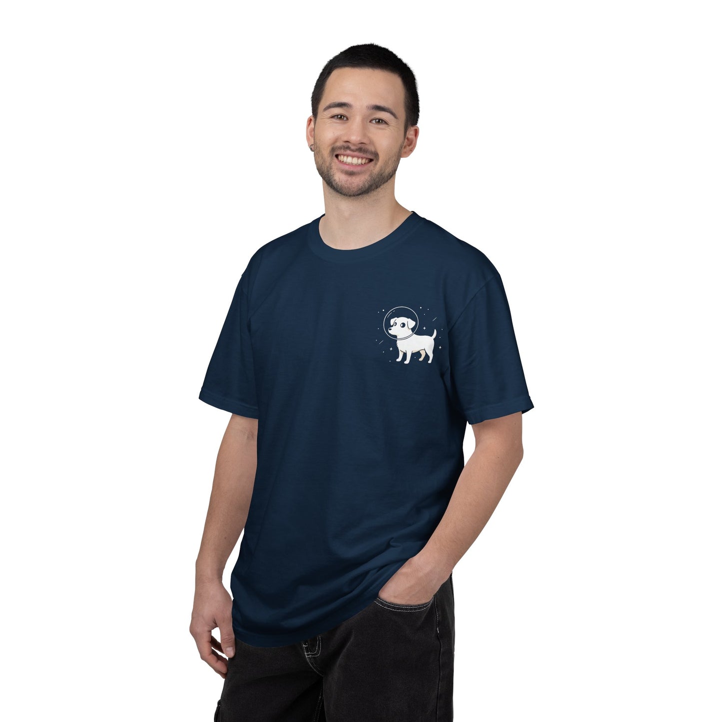 Space Dogs T-Shirt – Cute Astronaut Dog Graphic Tee for Dog Lovers - 14680
