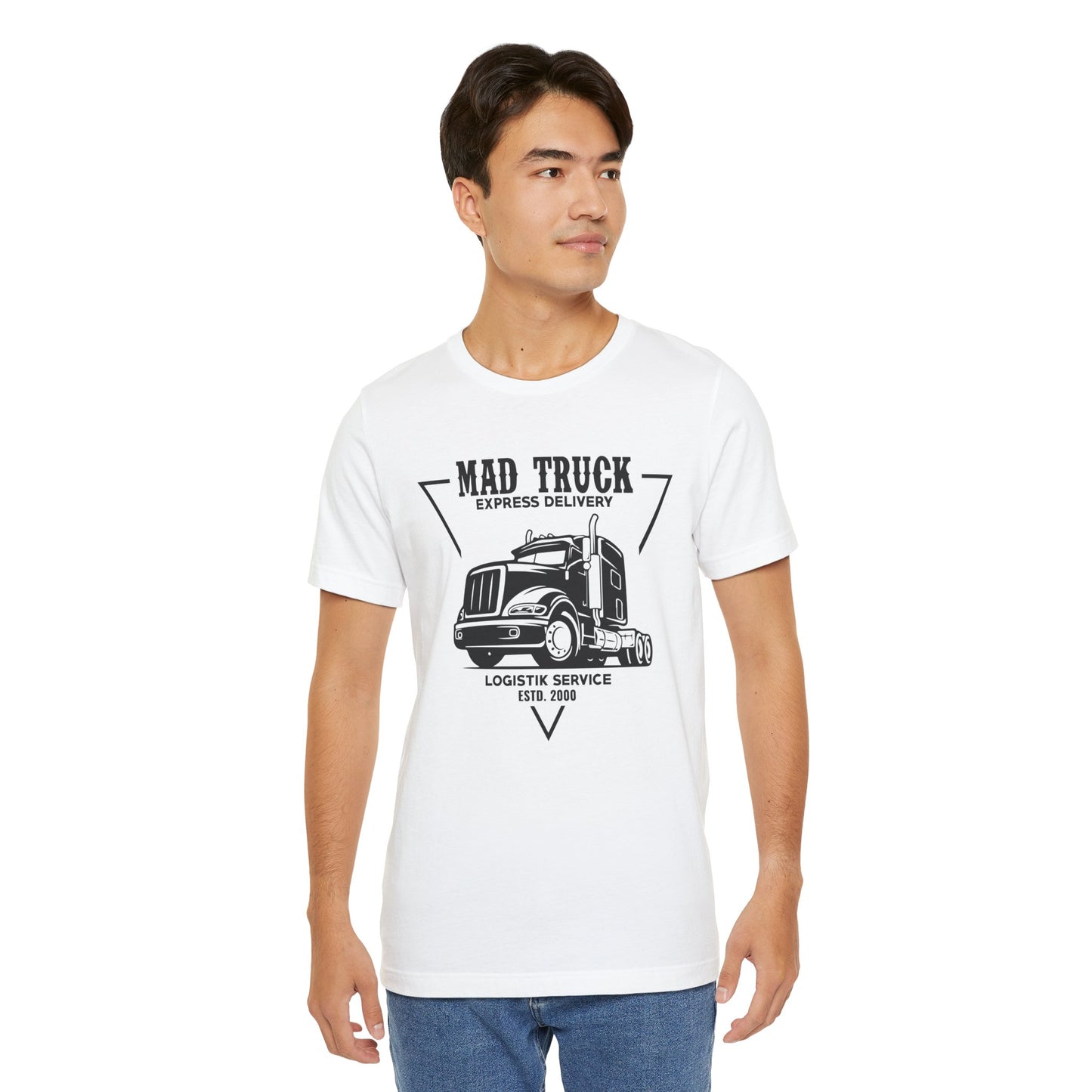 Mad Truck Express Delivery - Unisex Jersey Short Sleeve Tee - 13008