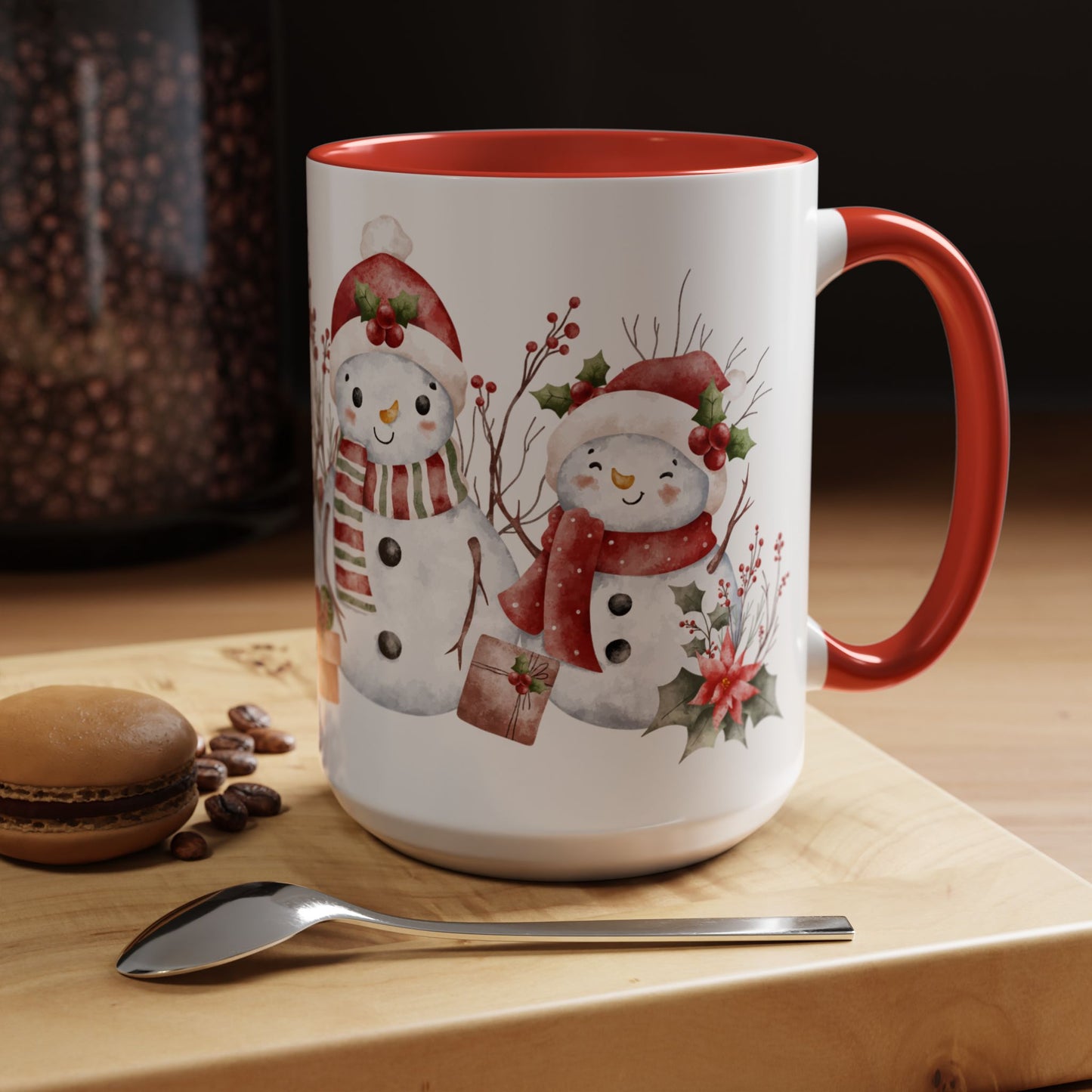 Snowmen - Accent Coffee Mug (11, 15oz) - 10359