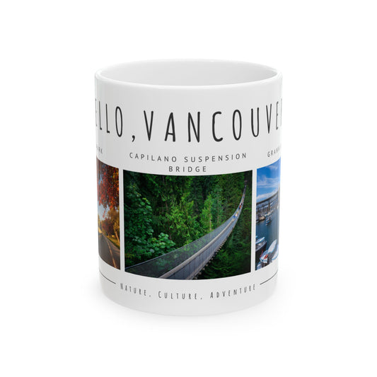 Hello, Vancouver! Ceramic Mug – 11oz & 15oz - 12095