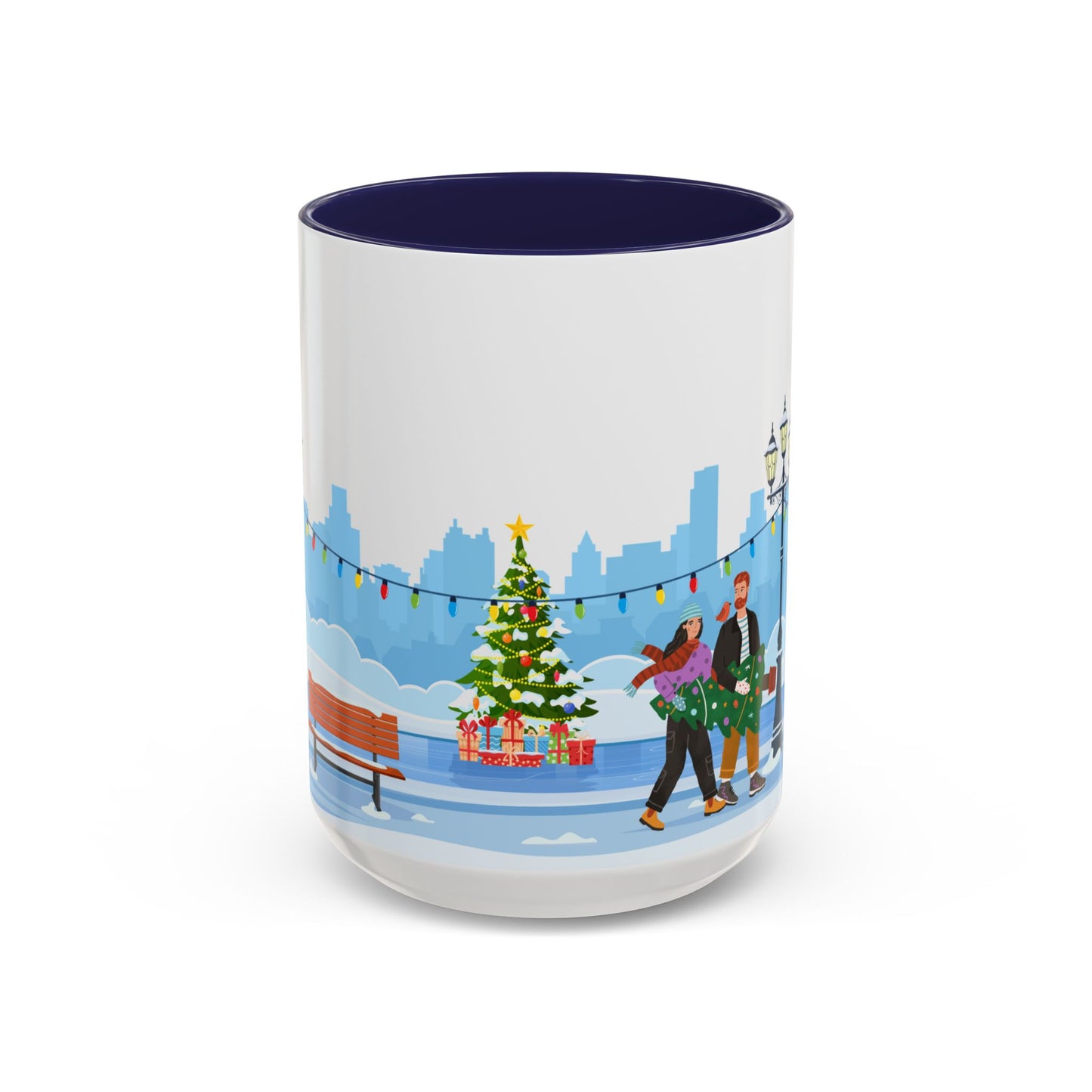 Christmas Street - Accent Coffee Mug (11, 15oz) - 10439