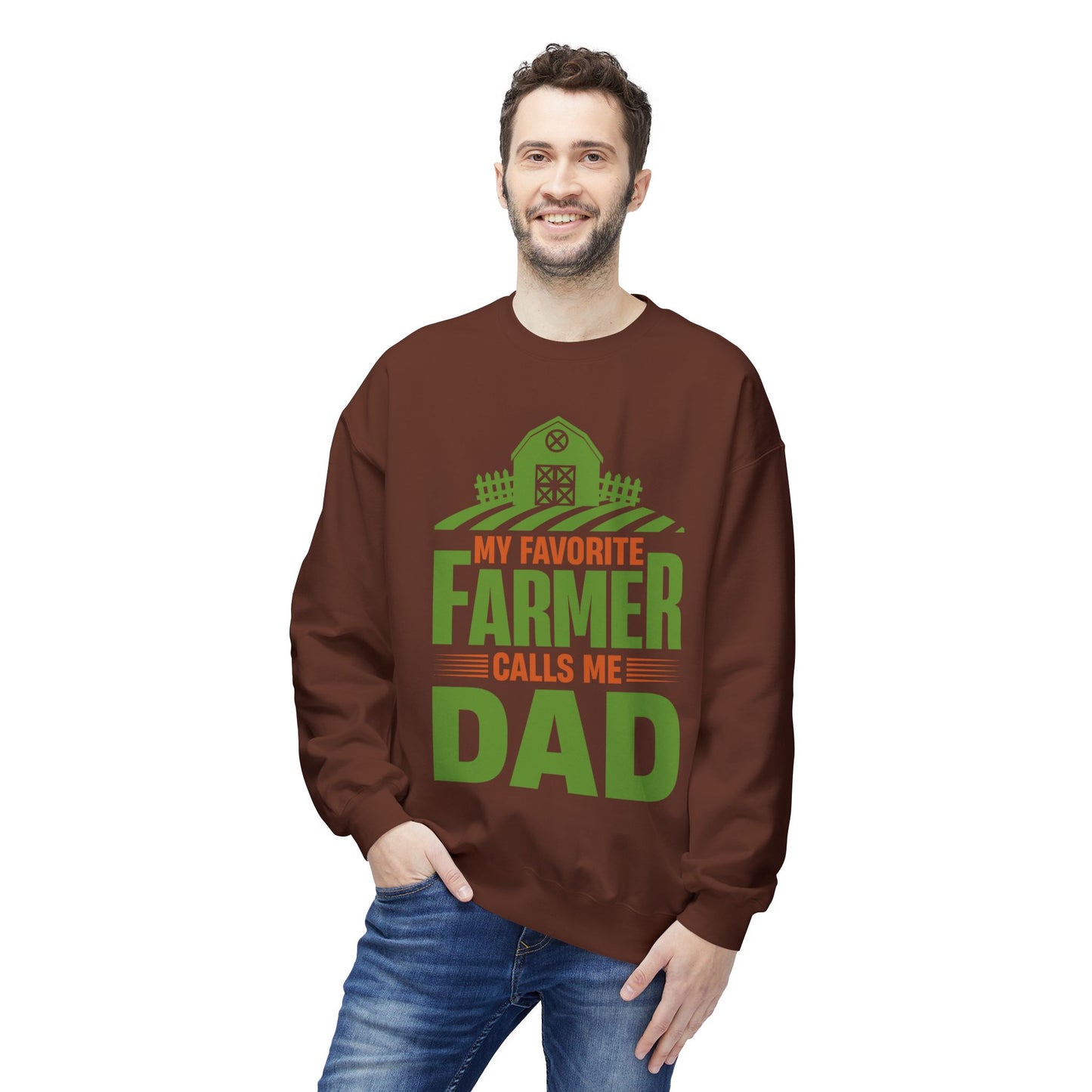 My Favorite Farmer Calls Me Dad Sweatshirt - 12912