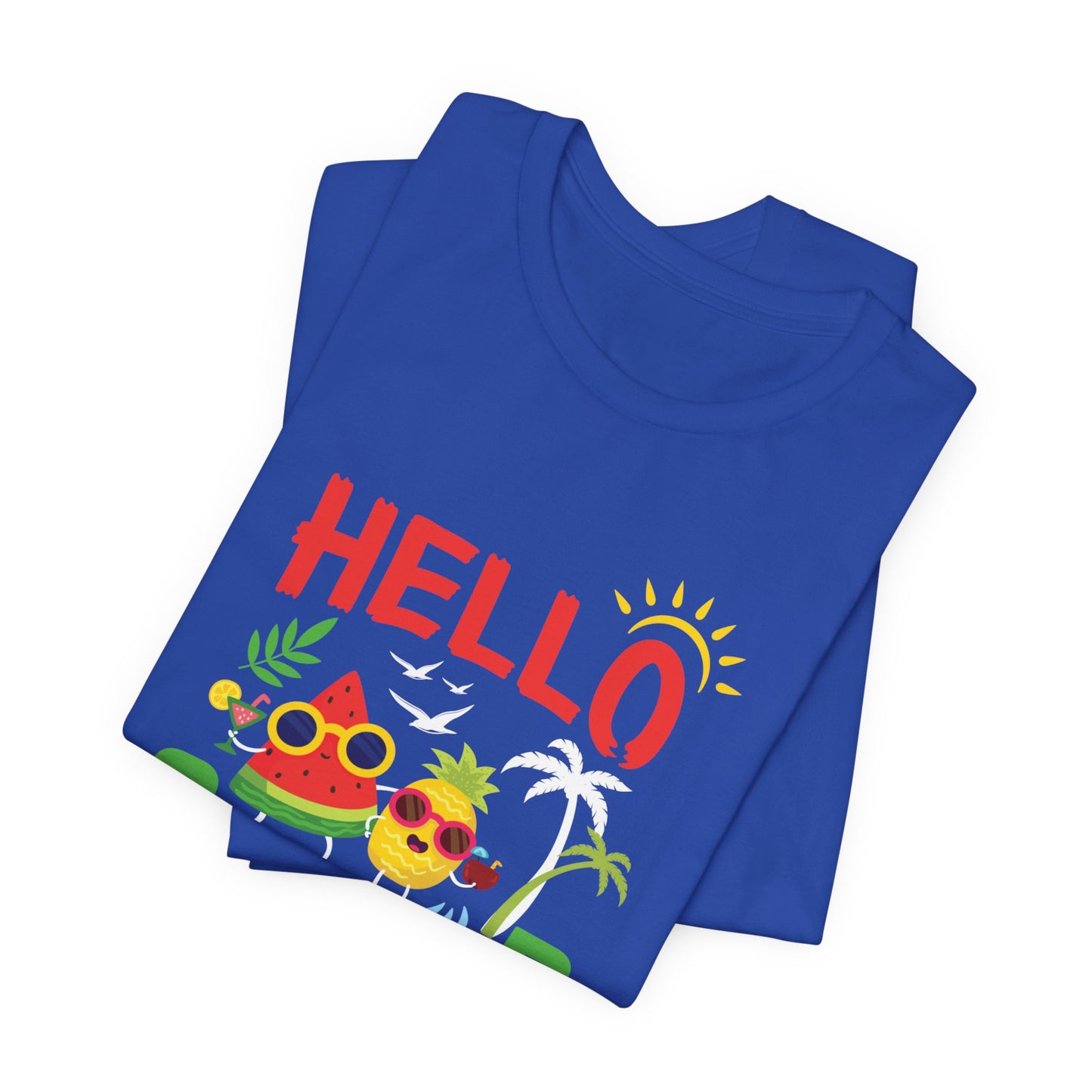 Hello Summer - Unisex Jersey Short Sleeve Tee - 13096