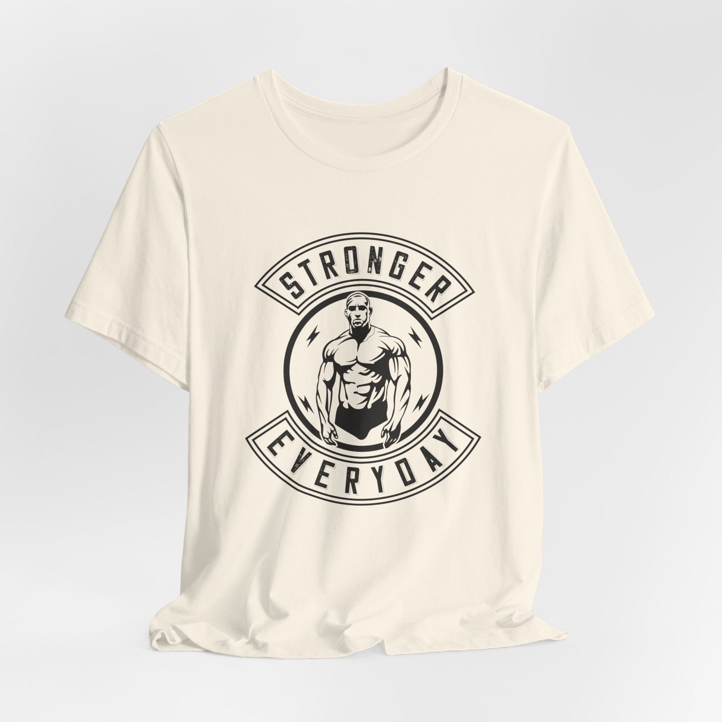 Gym: Stronger Everyday - Unisex Jersey Short Sleeve Tee