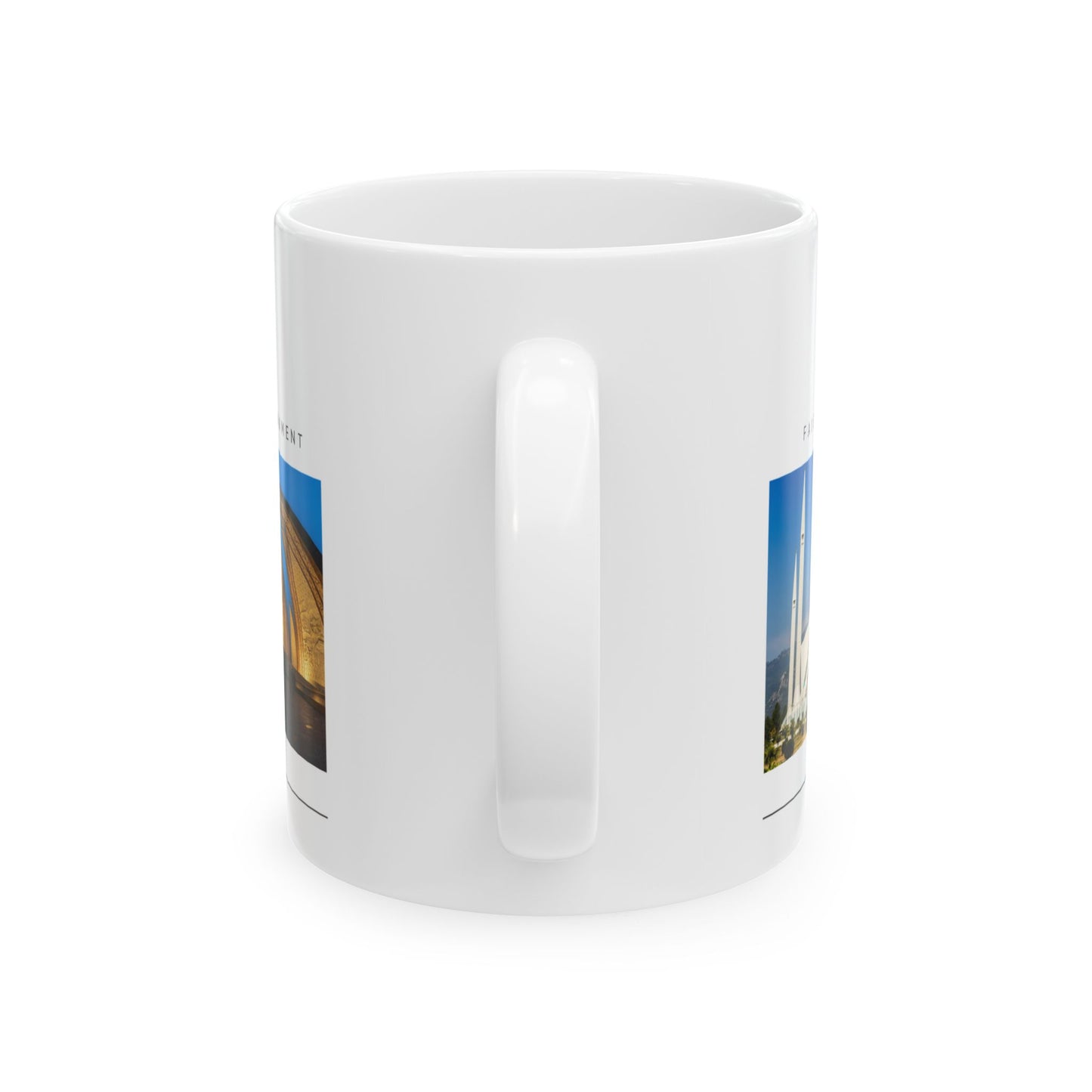 Hello Islamabad Ceramic Mug - 11oz & 15oz Coffee Cup with Scenic City Views - 12212